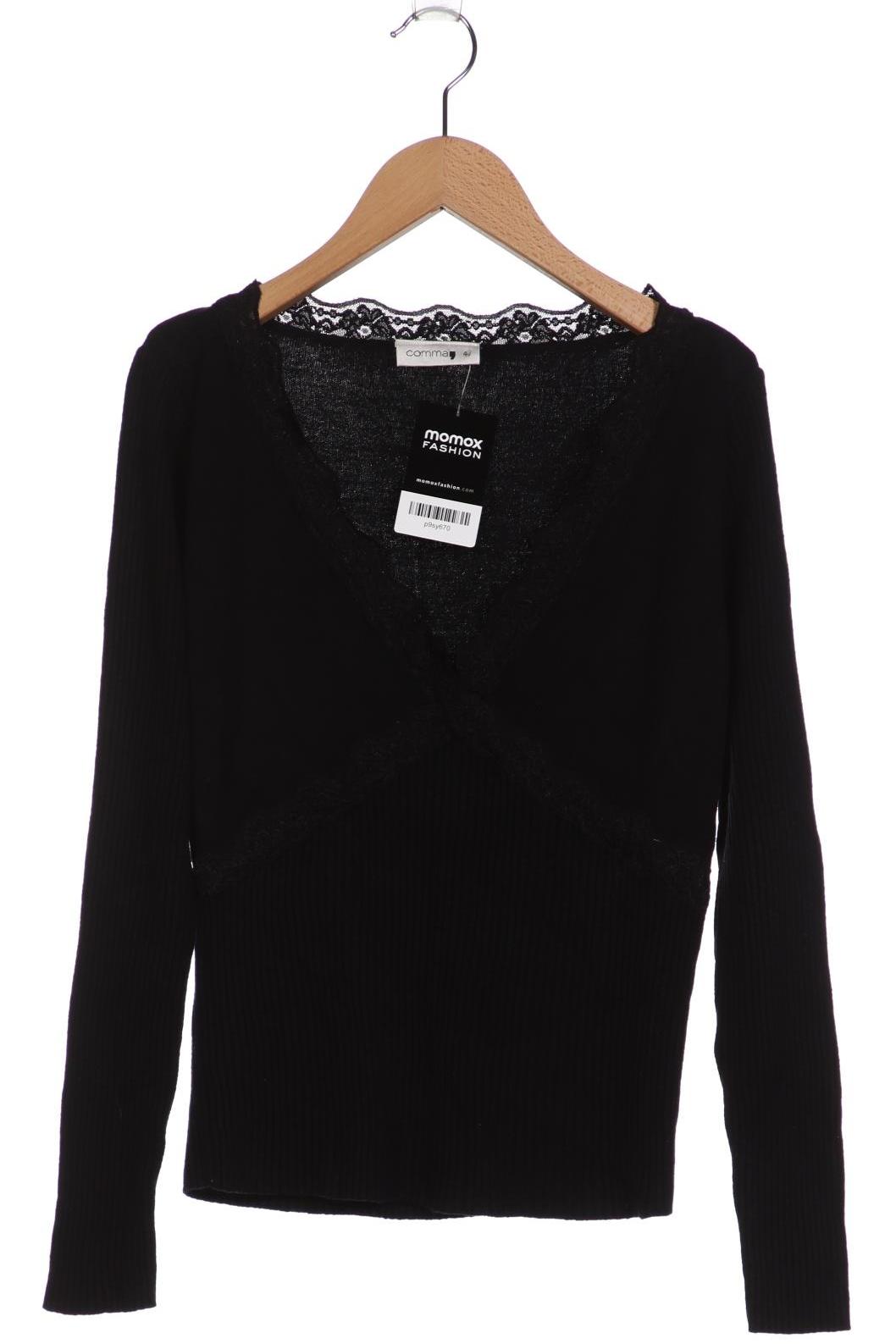 

Comma Damen Pullover, schwarz, Gr. 40