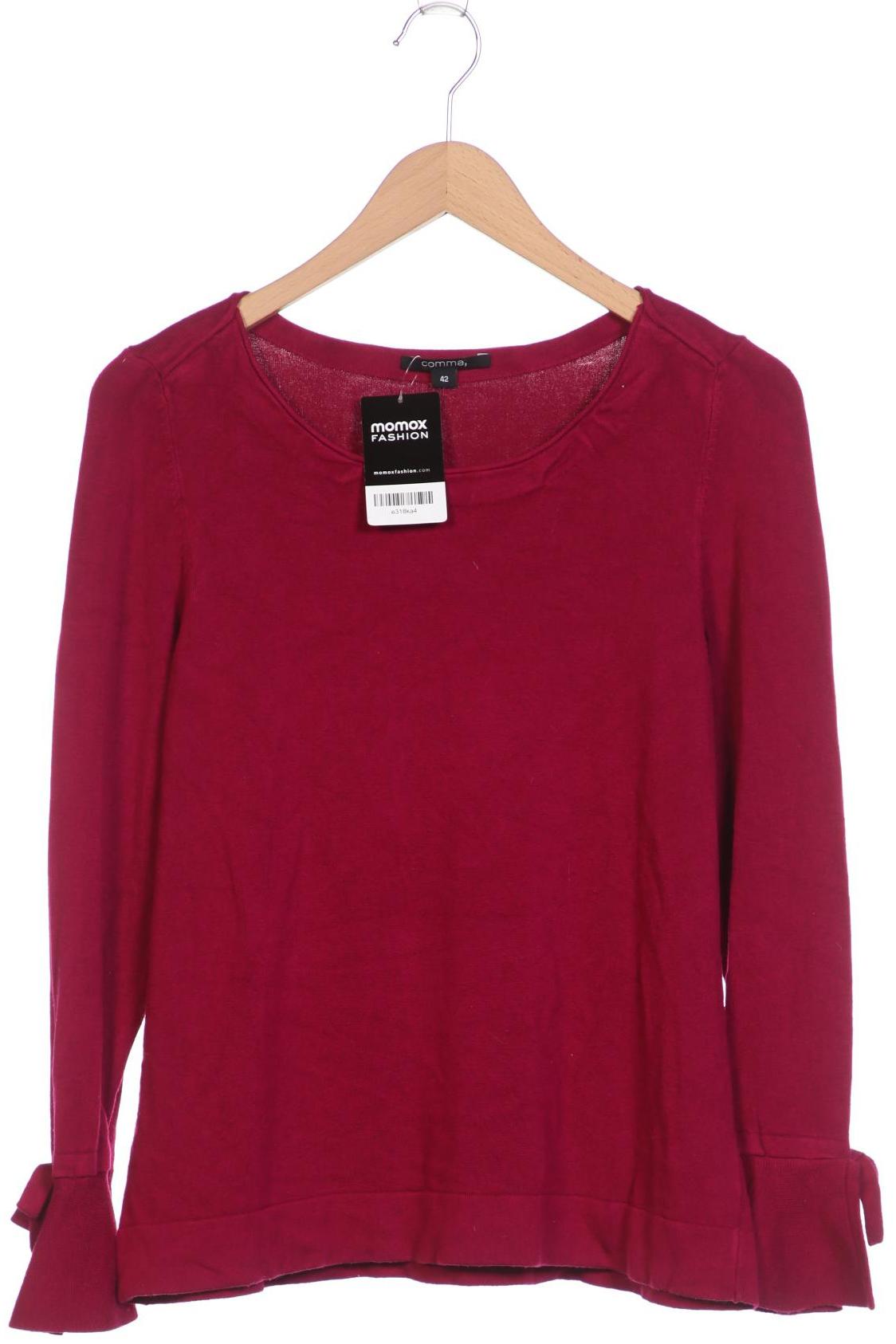 

Comma Damen Pullover, bordeaux, Gr. 42