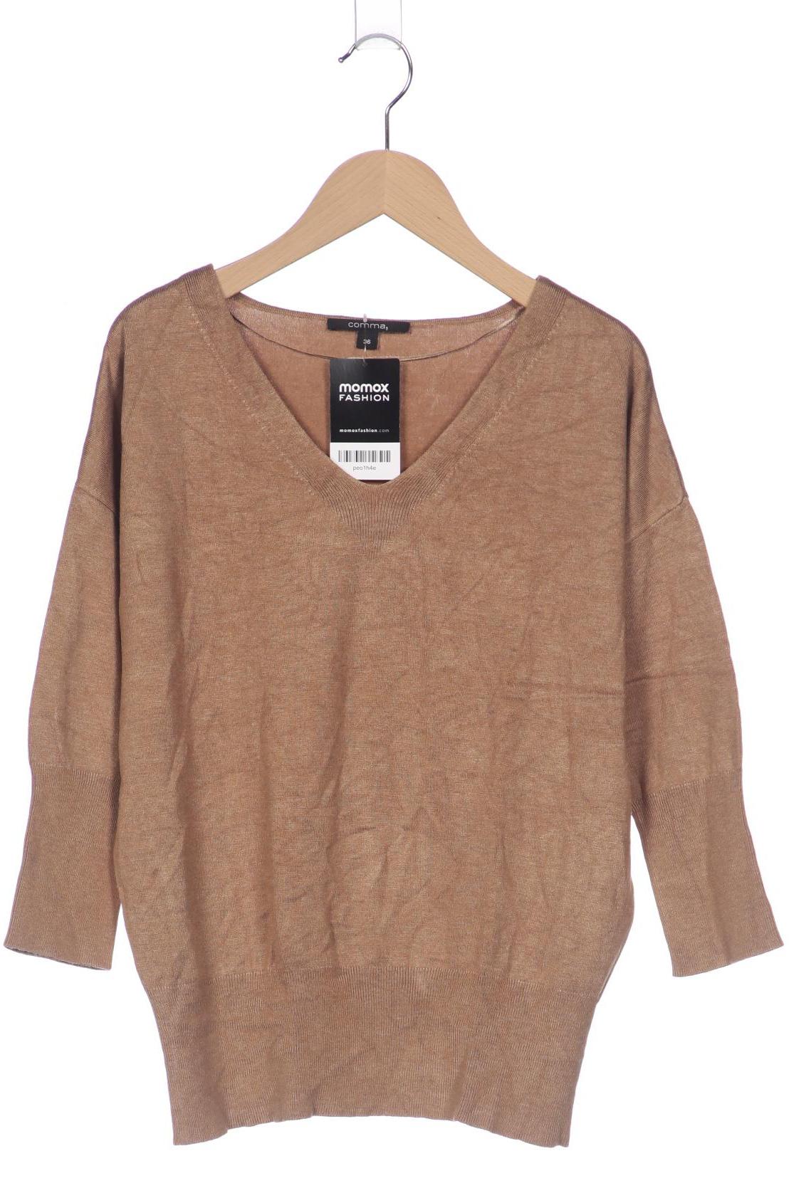 

Comma Damen Pullover, braun, Gr. 36