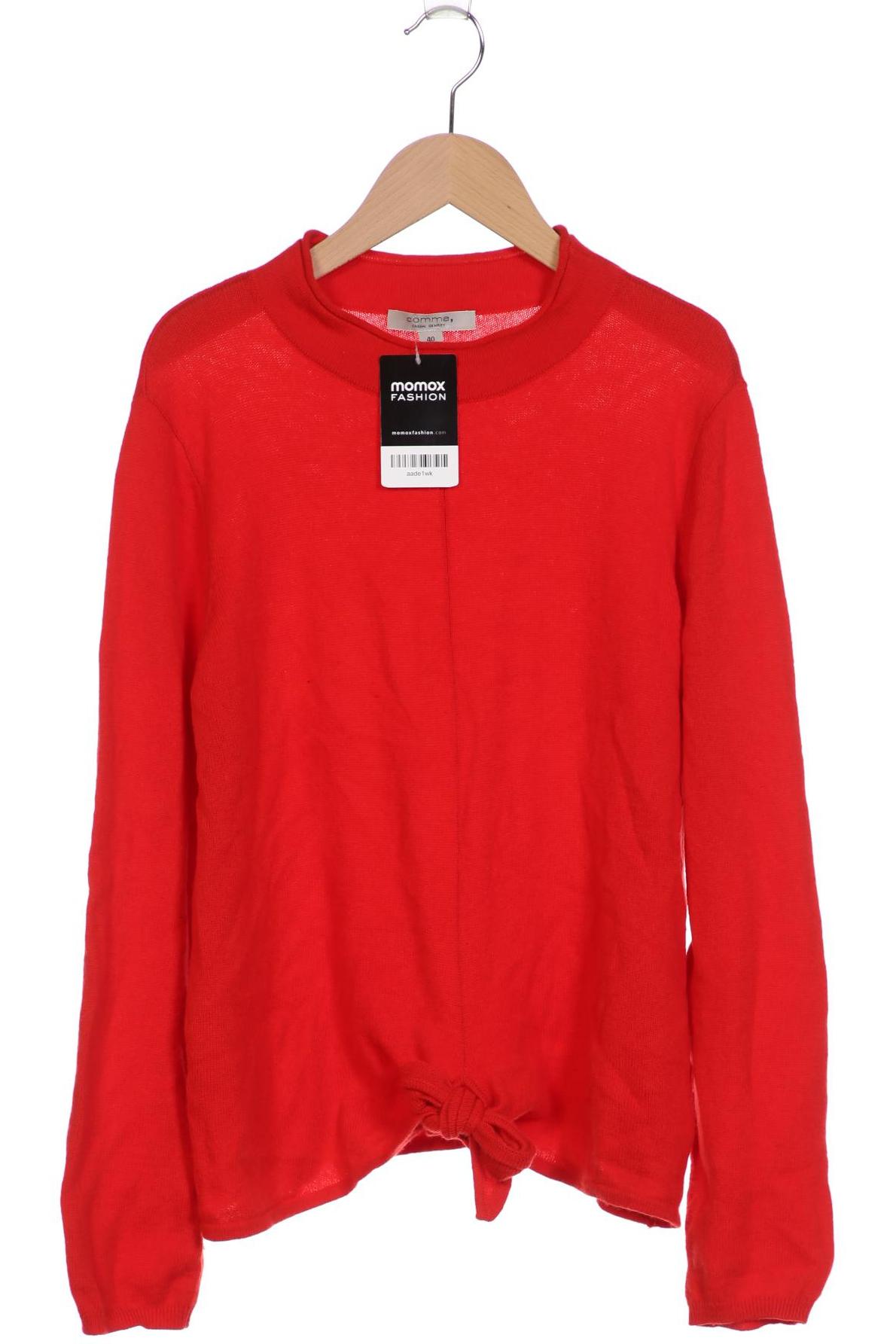 

Comma Damen Pullover, rot, Gr. 40