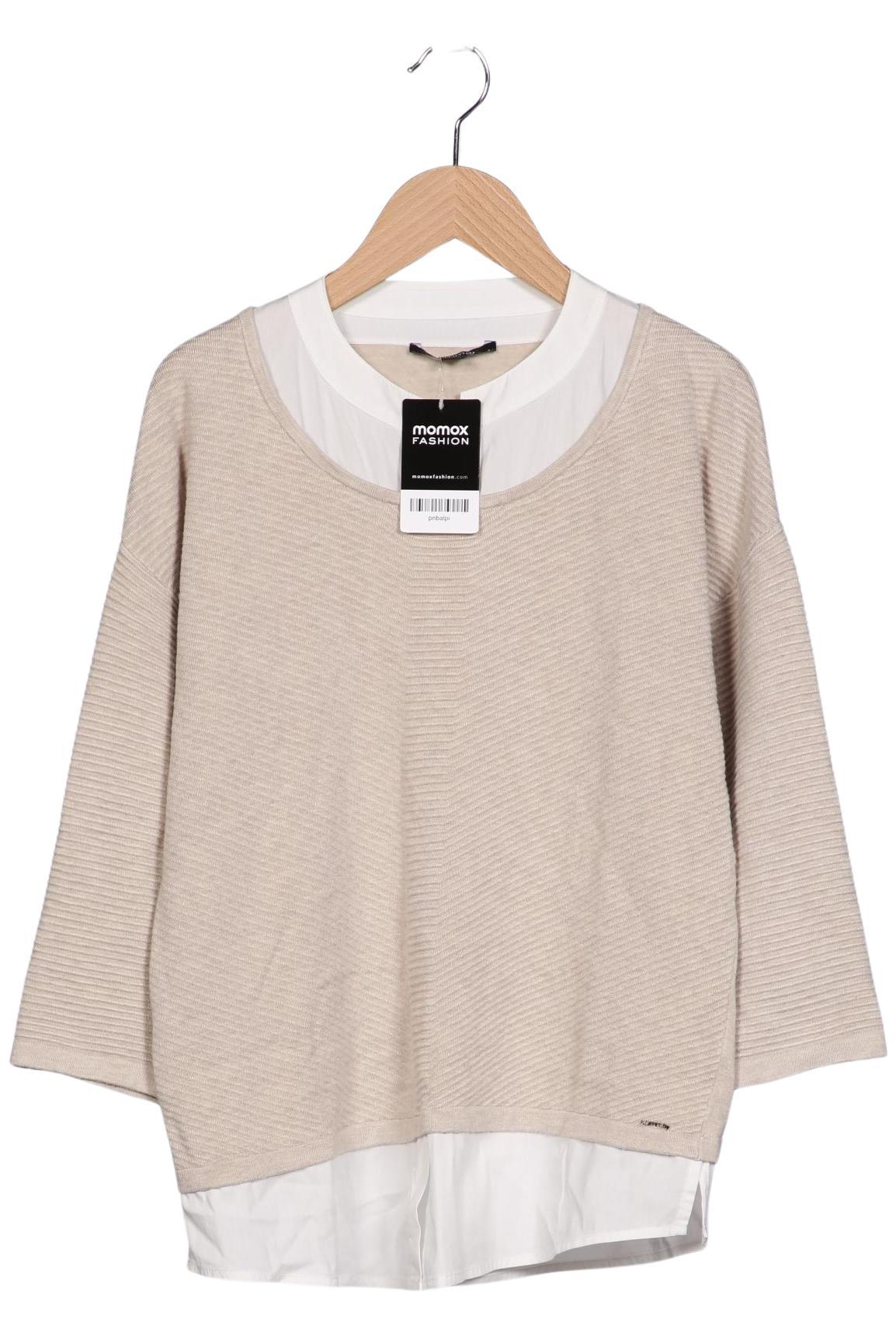 

Comma Damen Pullover, beige, Gr. 34