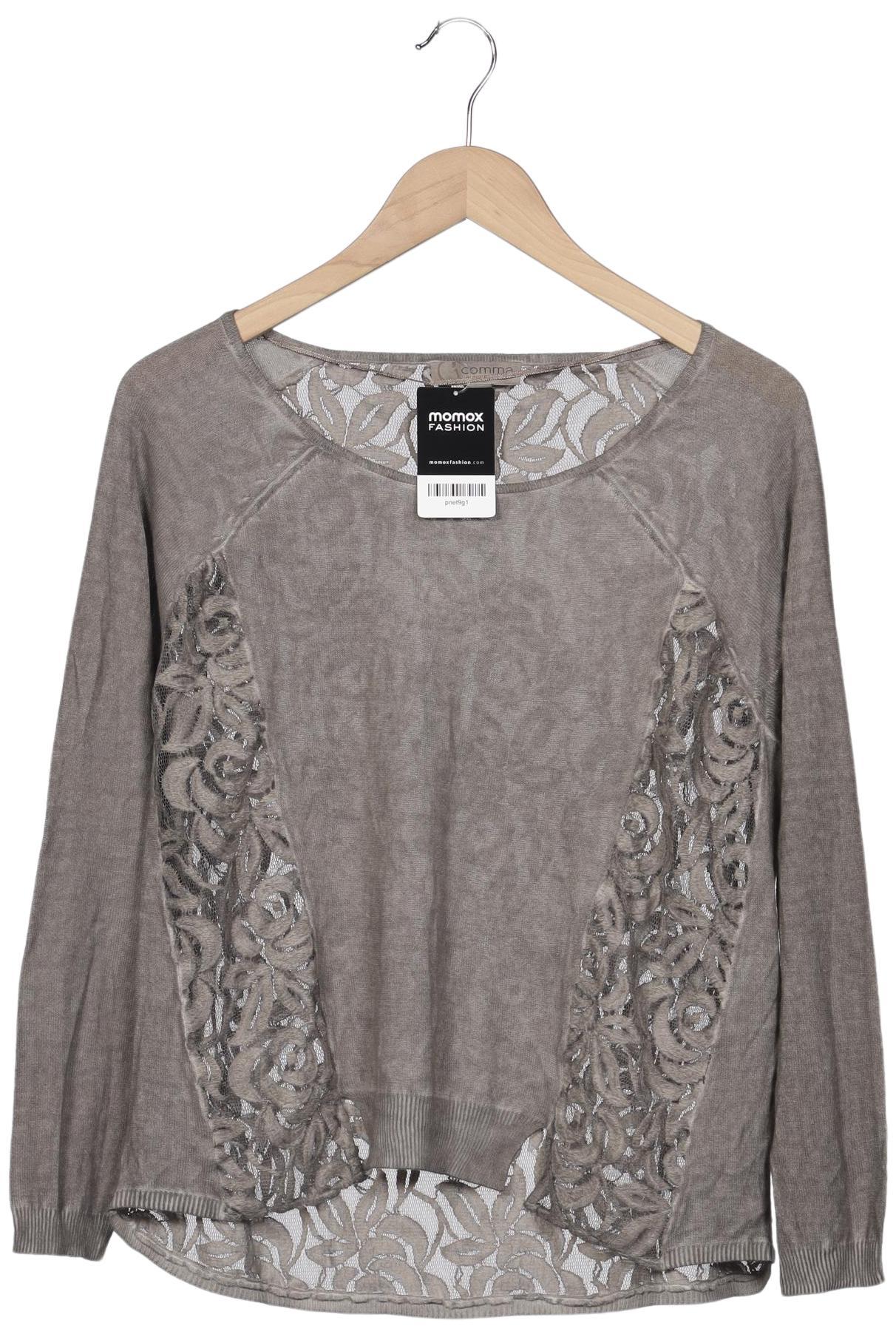 

Comma Damen Pullover, grau, Gr. 36