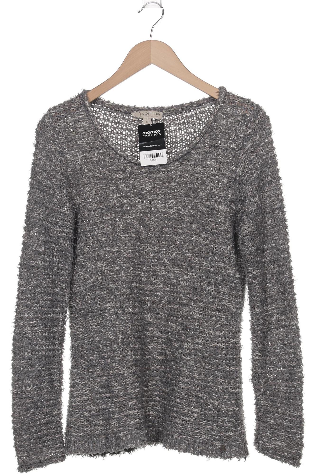 

Comma Damen Pullover, grau, Gr. 40