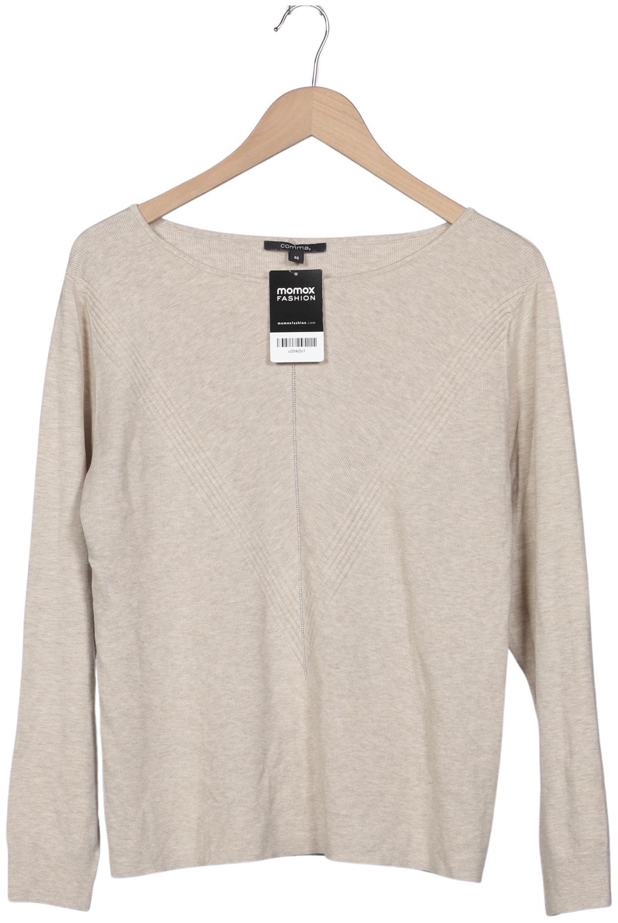 

Comma Damen Pullover, beige, Gr. 46