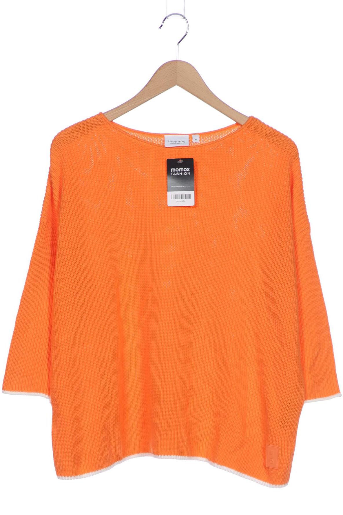

Comma Damen Pullover, orange, Gr. 42