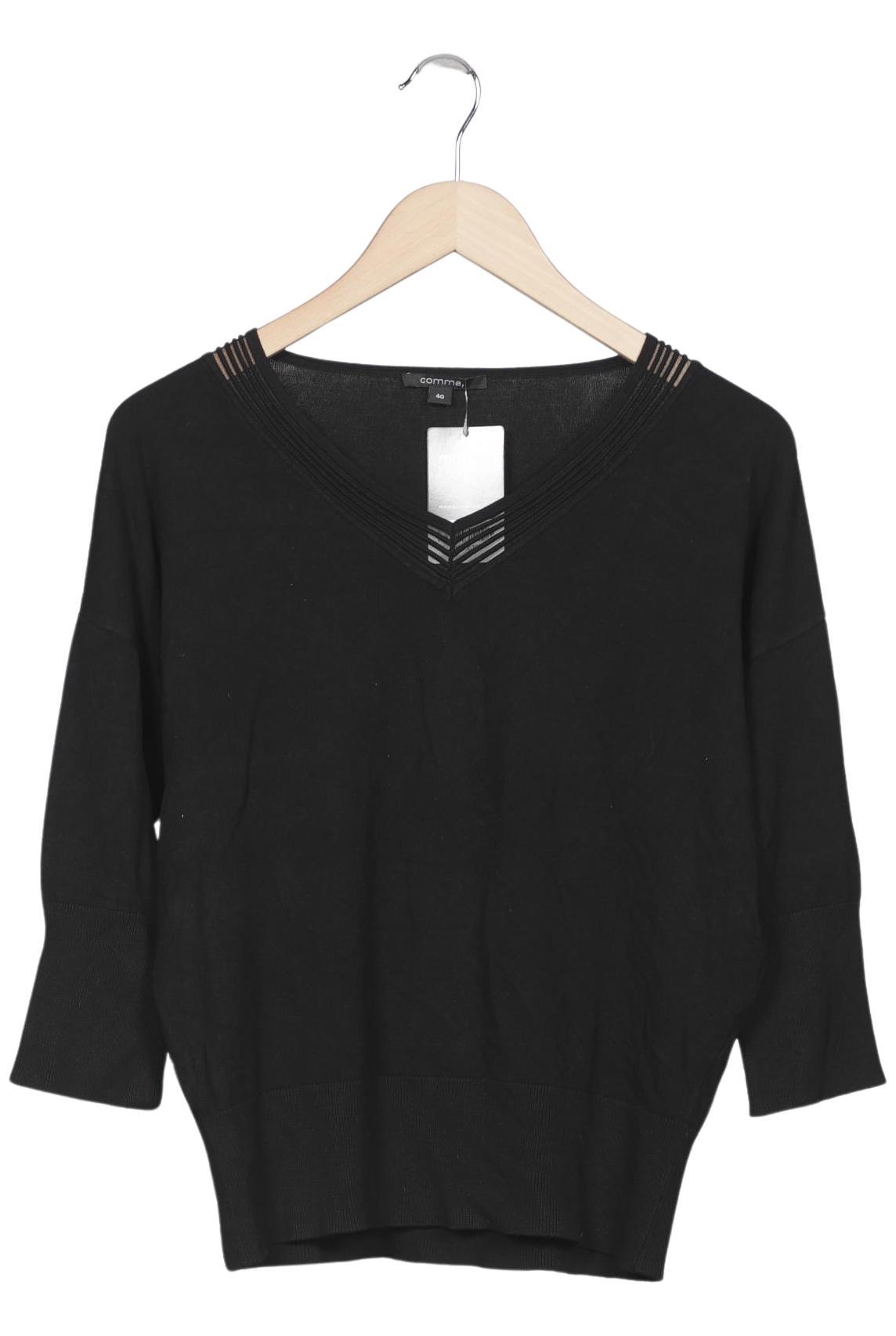 

Comma Damen Pullover, schwarz, Gr. 40