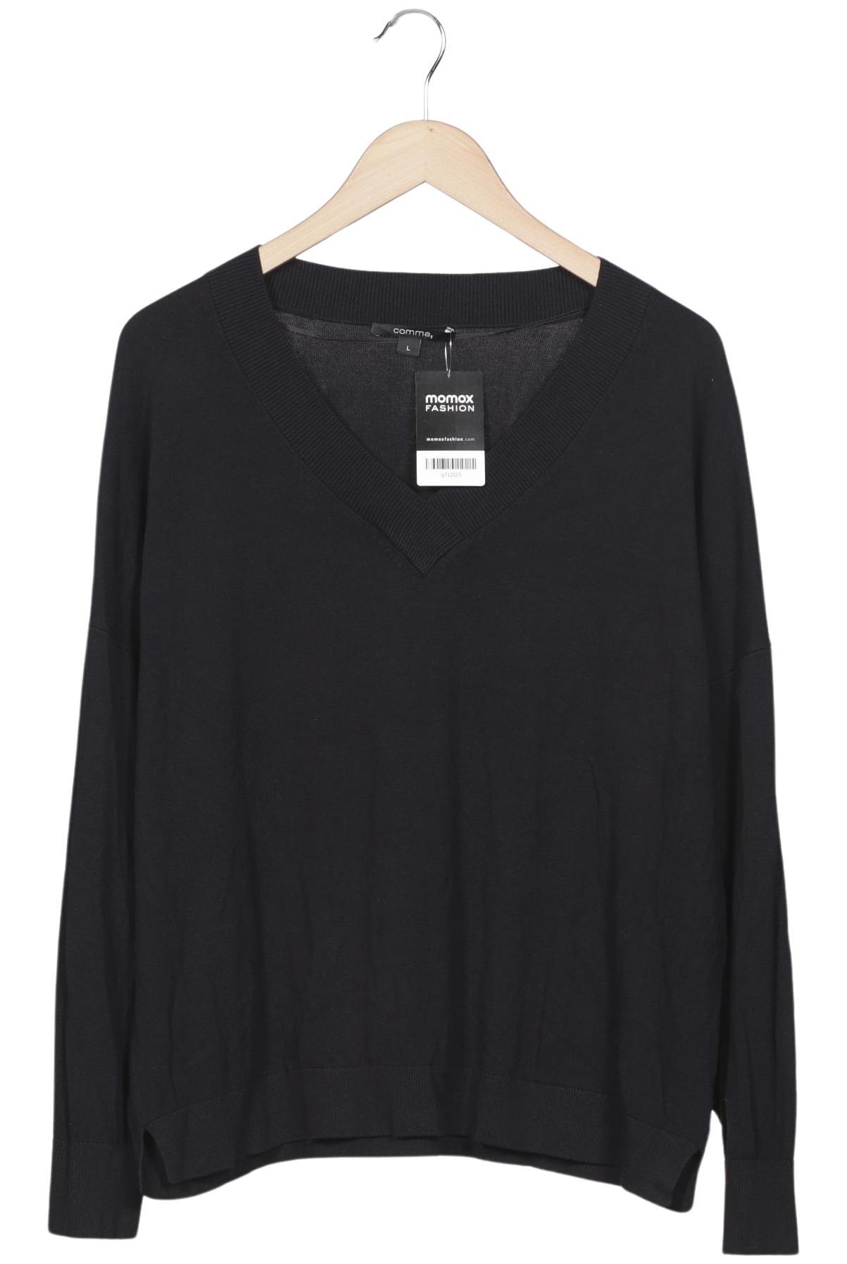 

Comma Damen Pullover, marineblau, Gr. 42