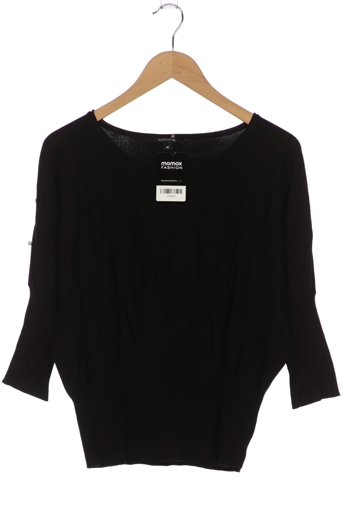 

Comma Damen Pullover, schwarz, Gr. 40
