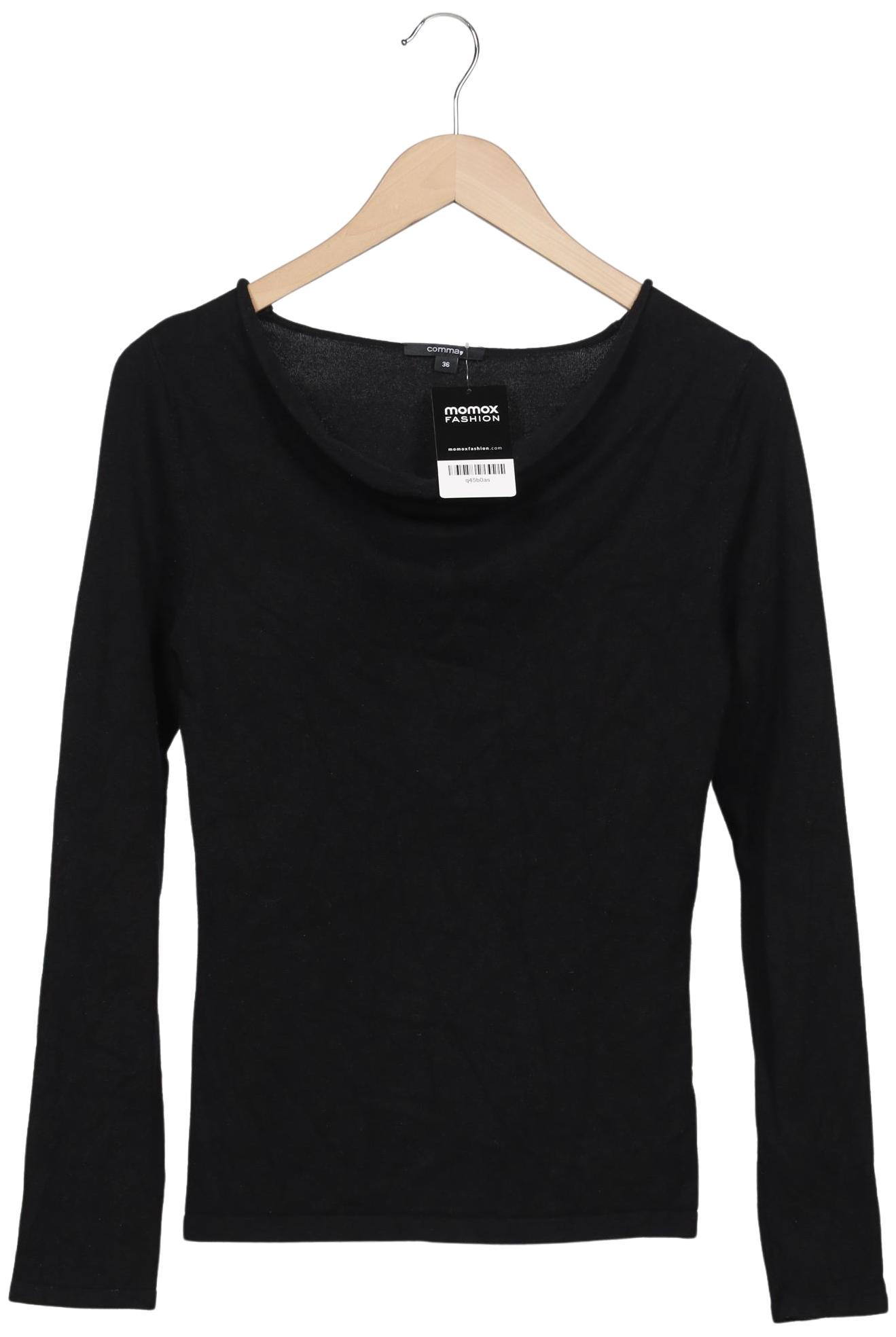 

Comma Damen Pullover, schwarz, Gr. 36