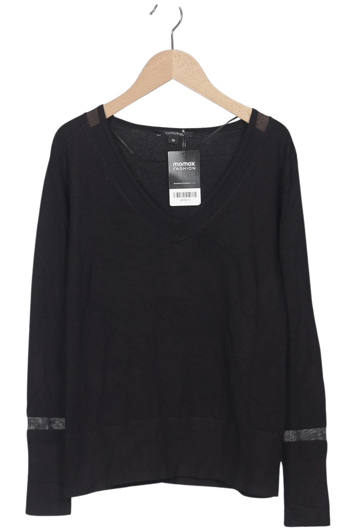 

Comma Damen Pullover, schwarz, Gr. 38