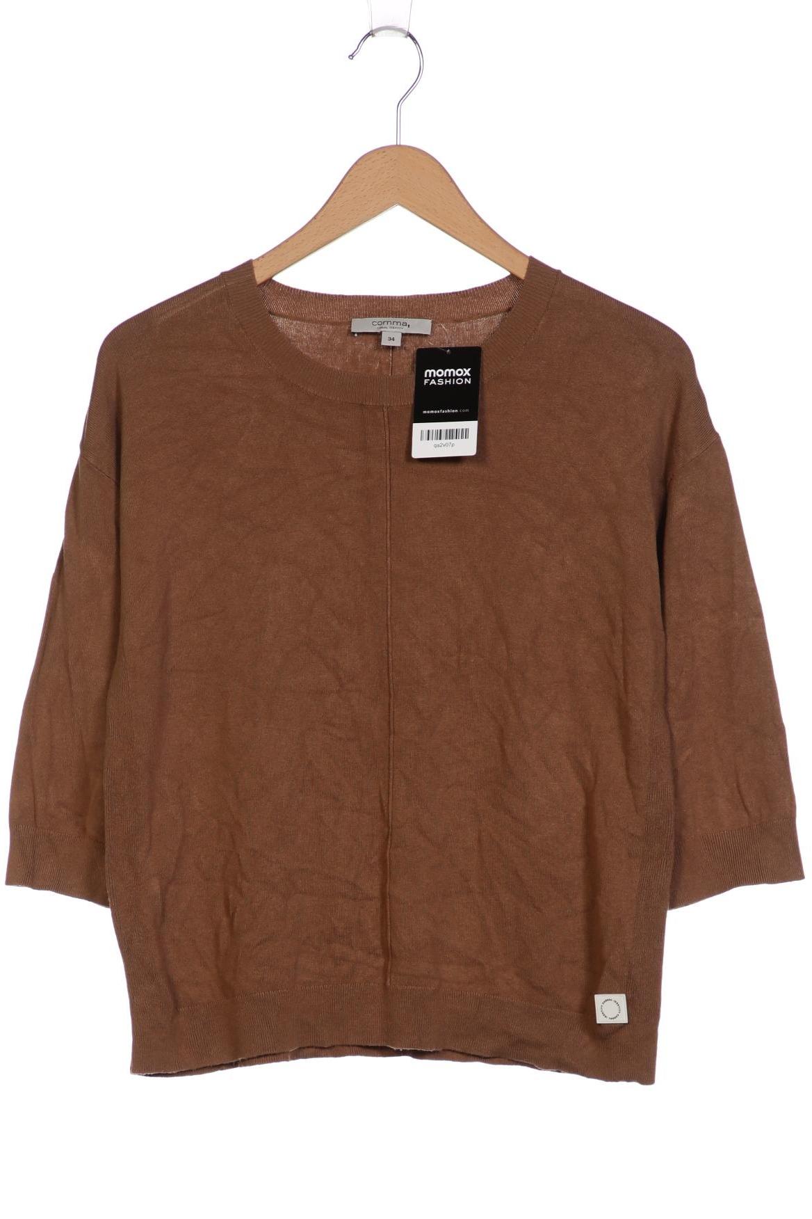 

Comma Damen Pullover, braun, Gr. 34