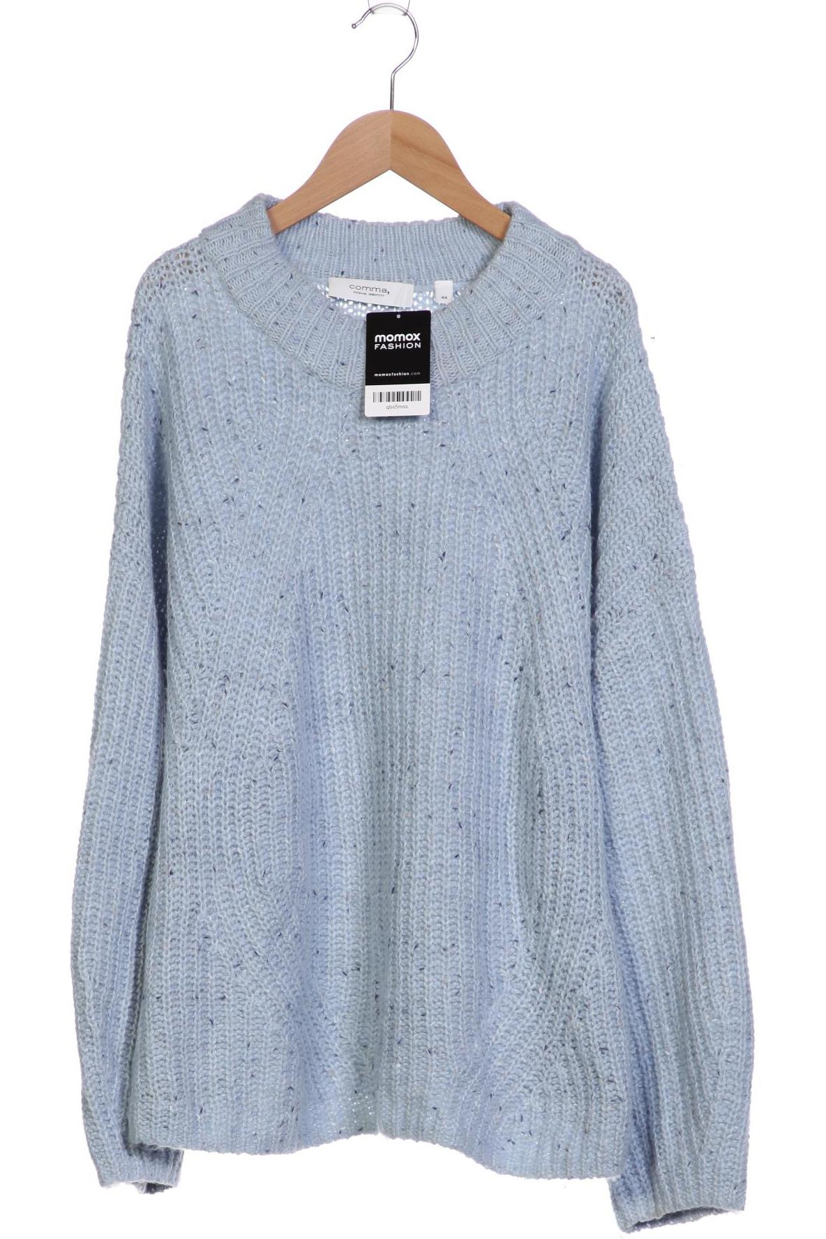 

Comma Damen Pullover, hellblau, Gr. 44