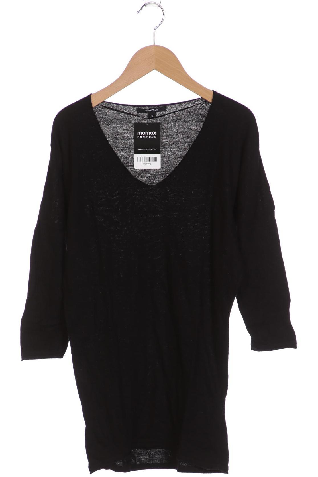 

Comma Damen Pullover, schwarz, Gr. 36