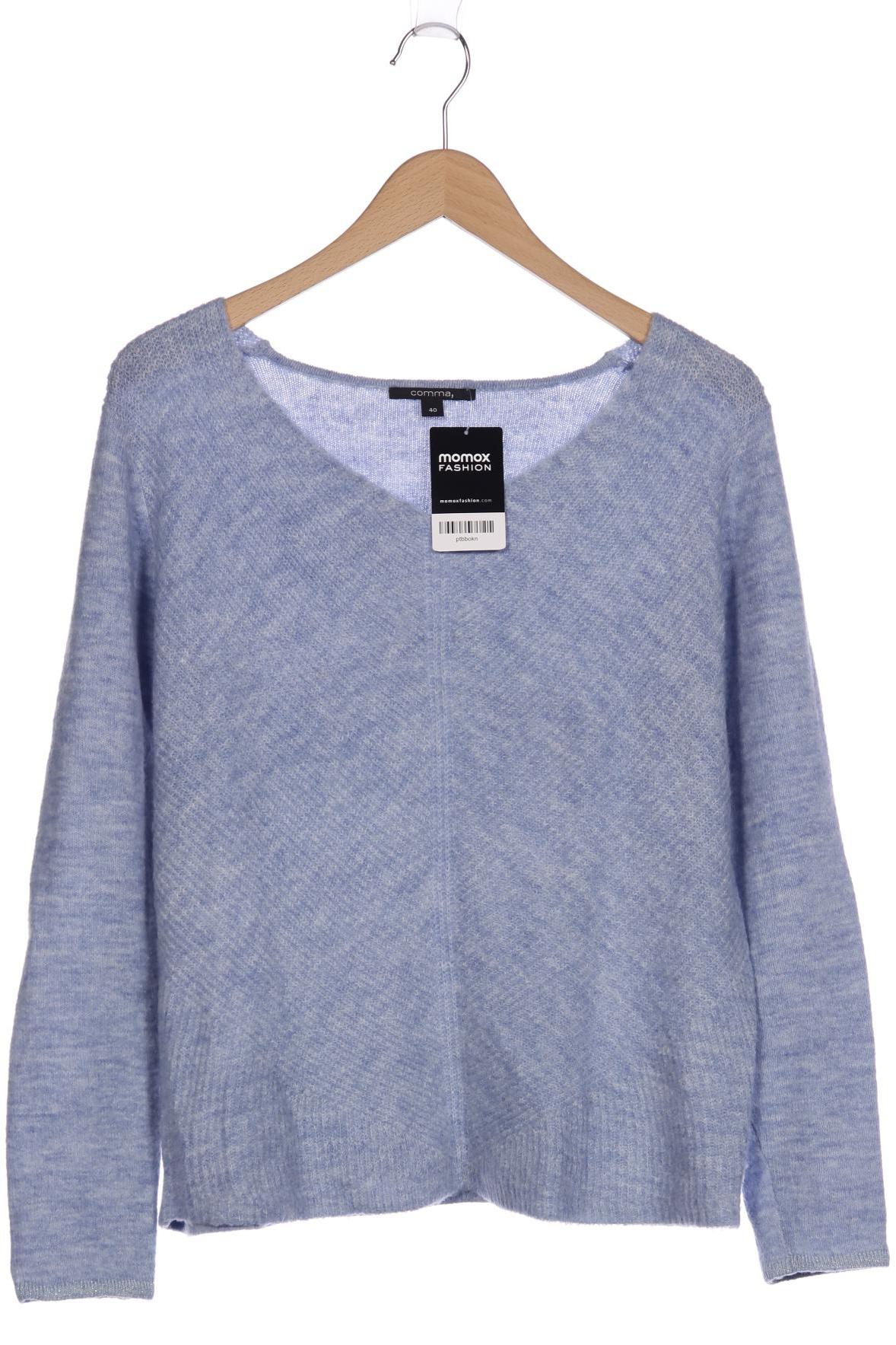 

Comma Damen Pullover, hellblau