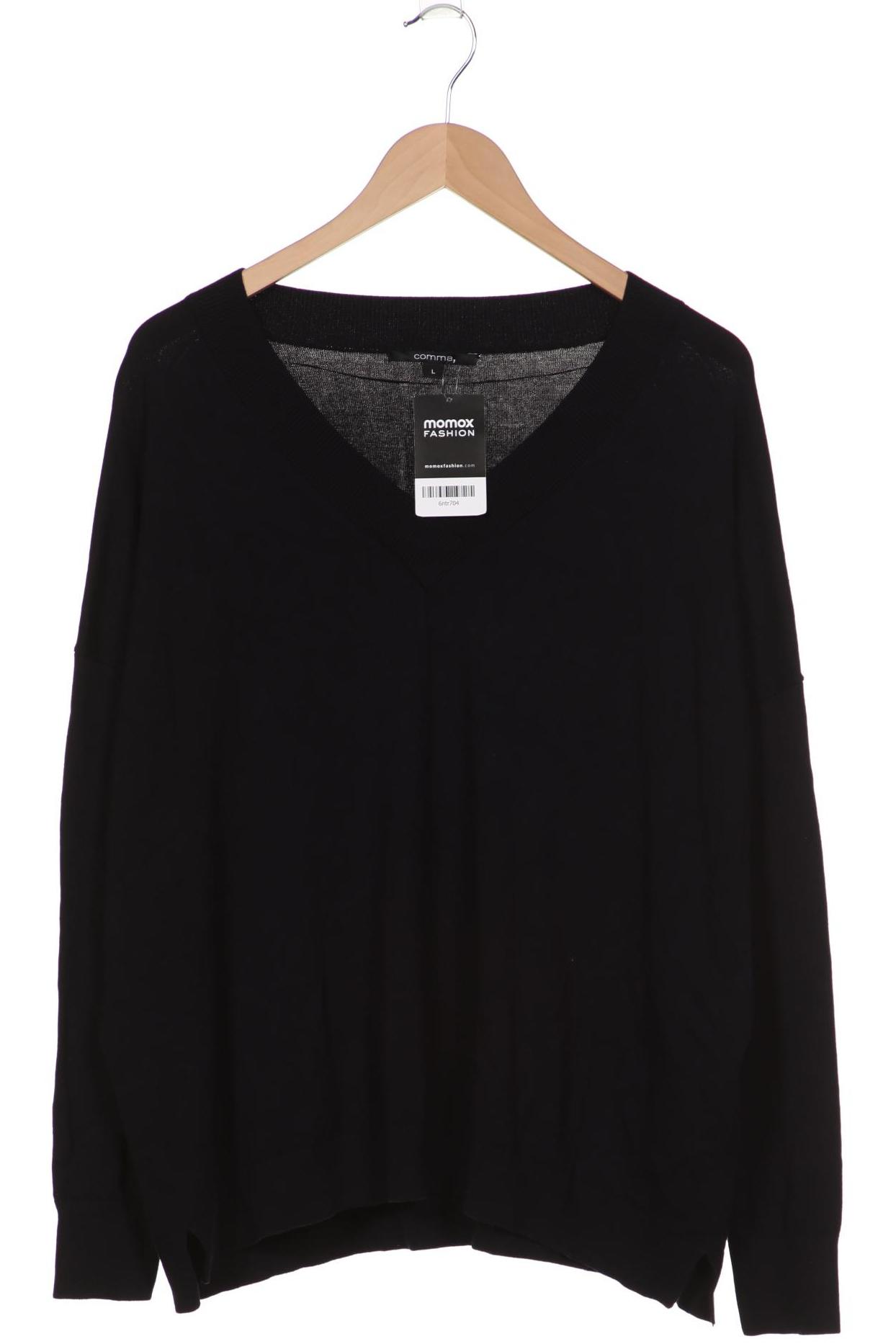 

Comma Damen Pullover, marineblau