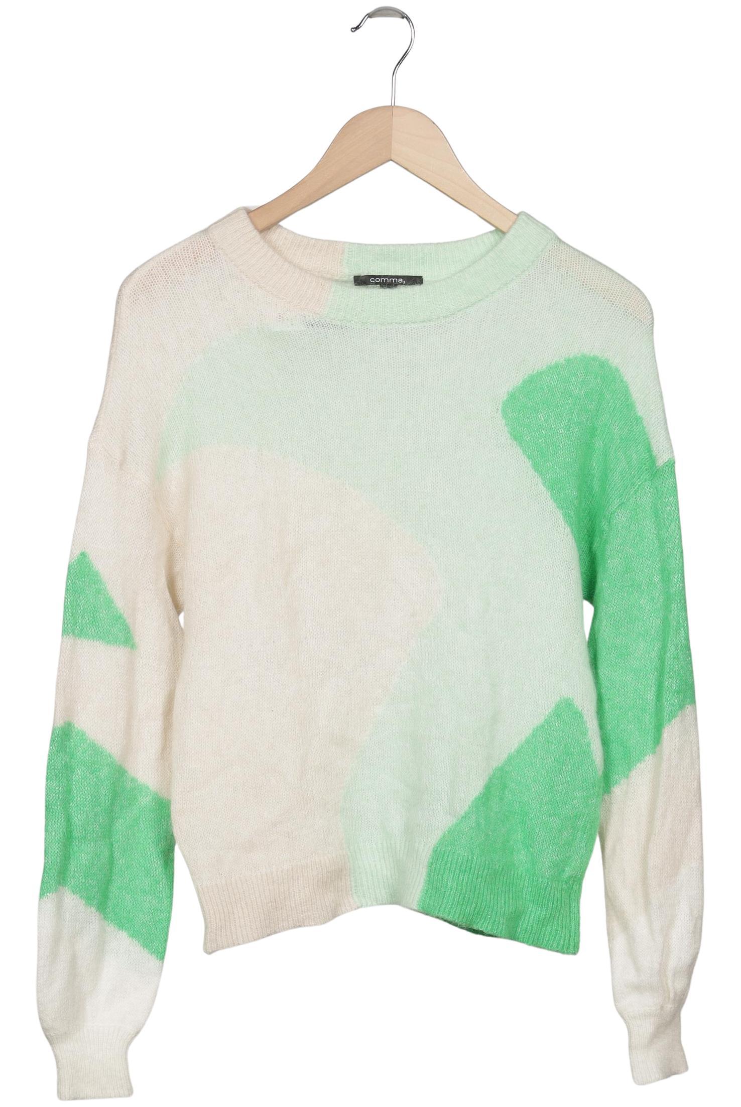 

Comma Damen Pullover, hellgrün, Gr. 36