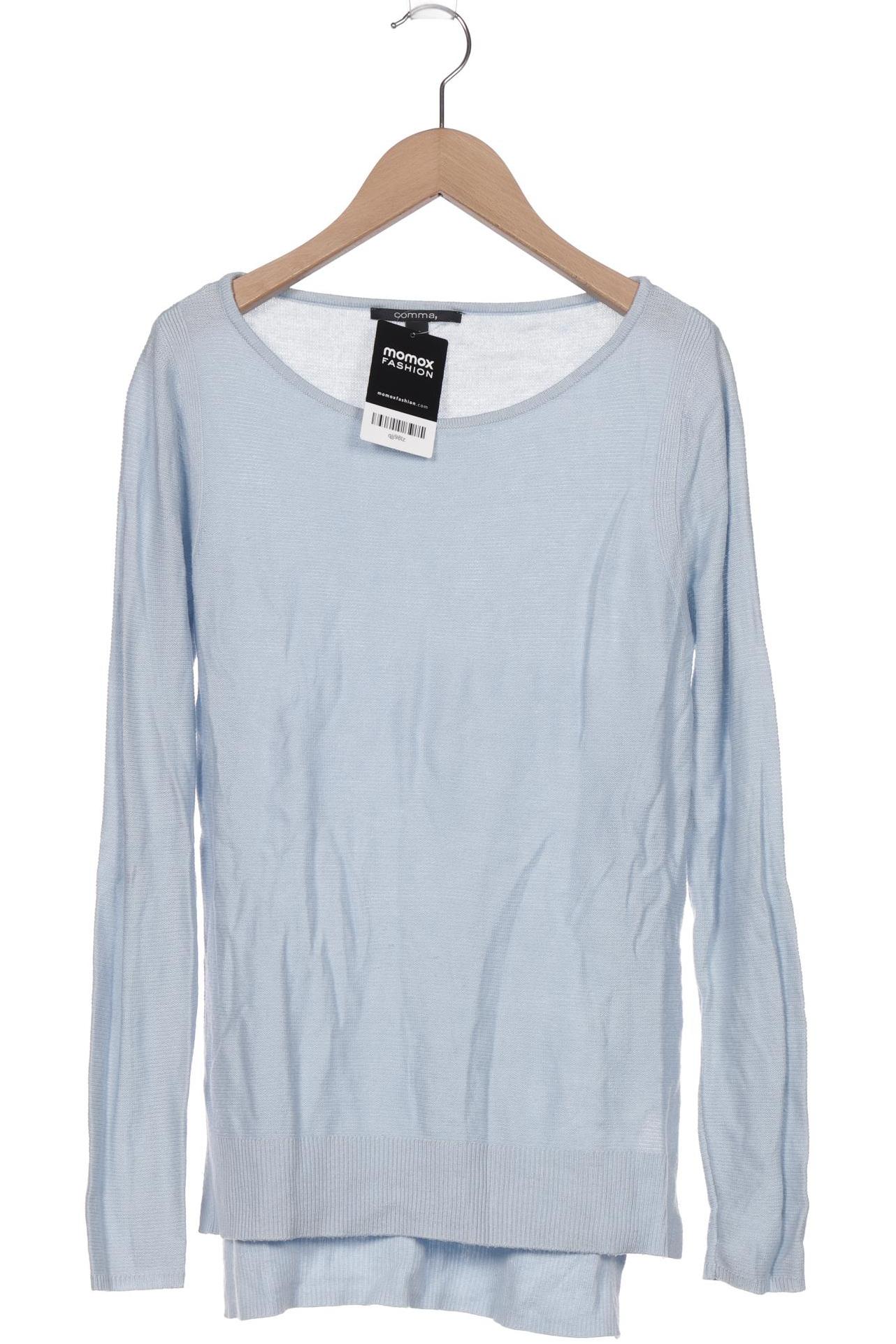 

Comma Damen Pullover, hellblau, Gr. 38