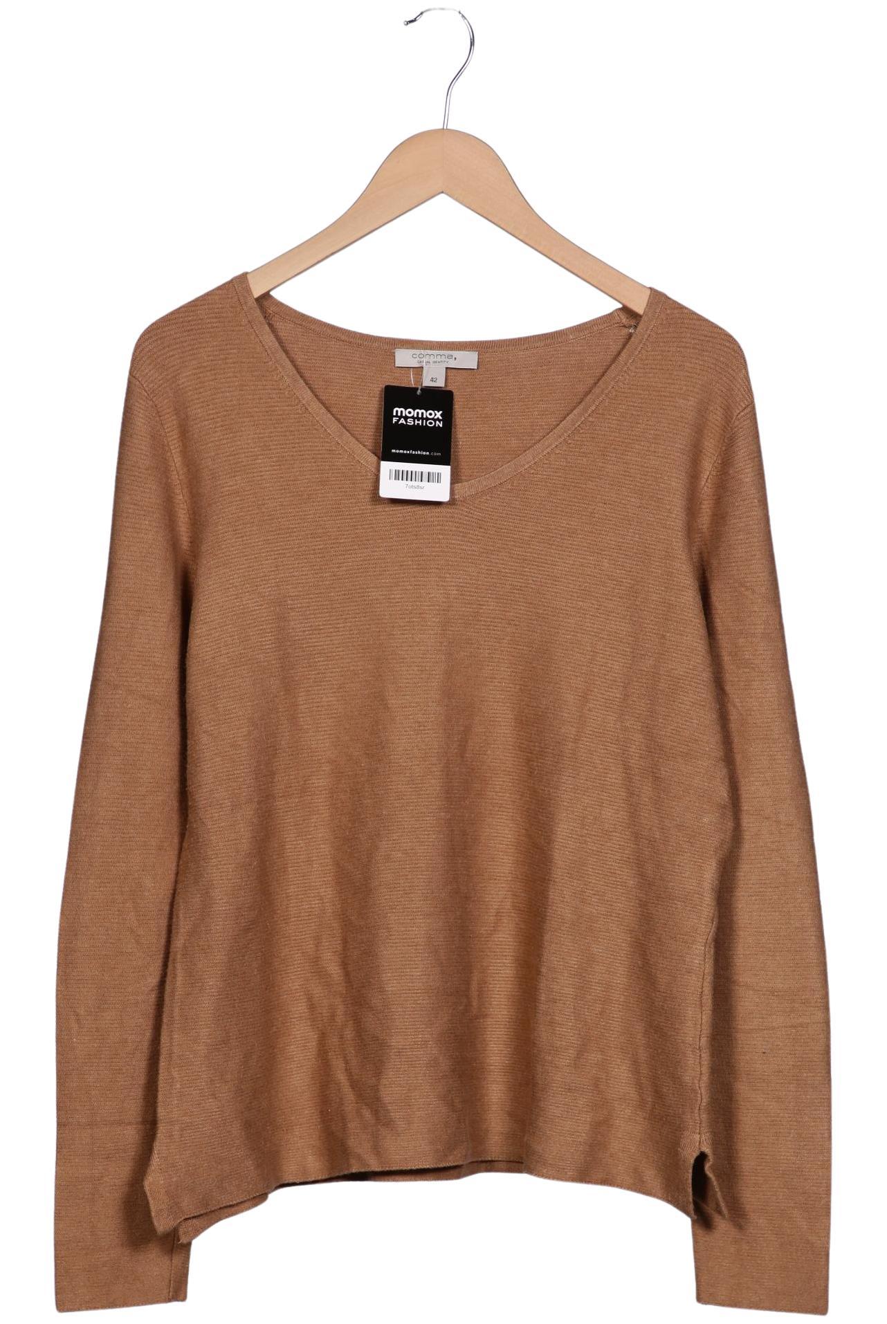

Comma Damen Pullover, braun, Gr. 42