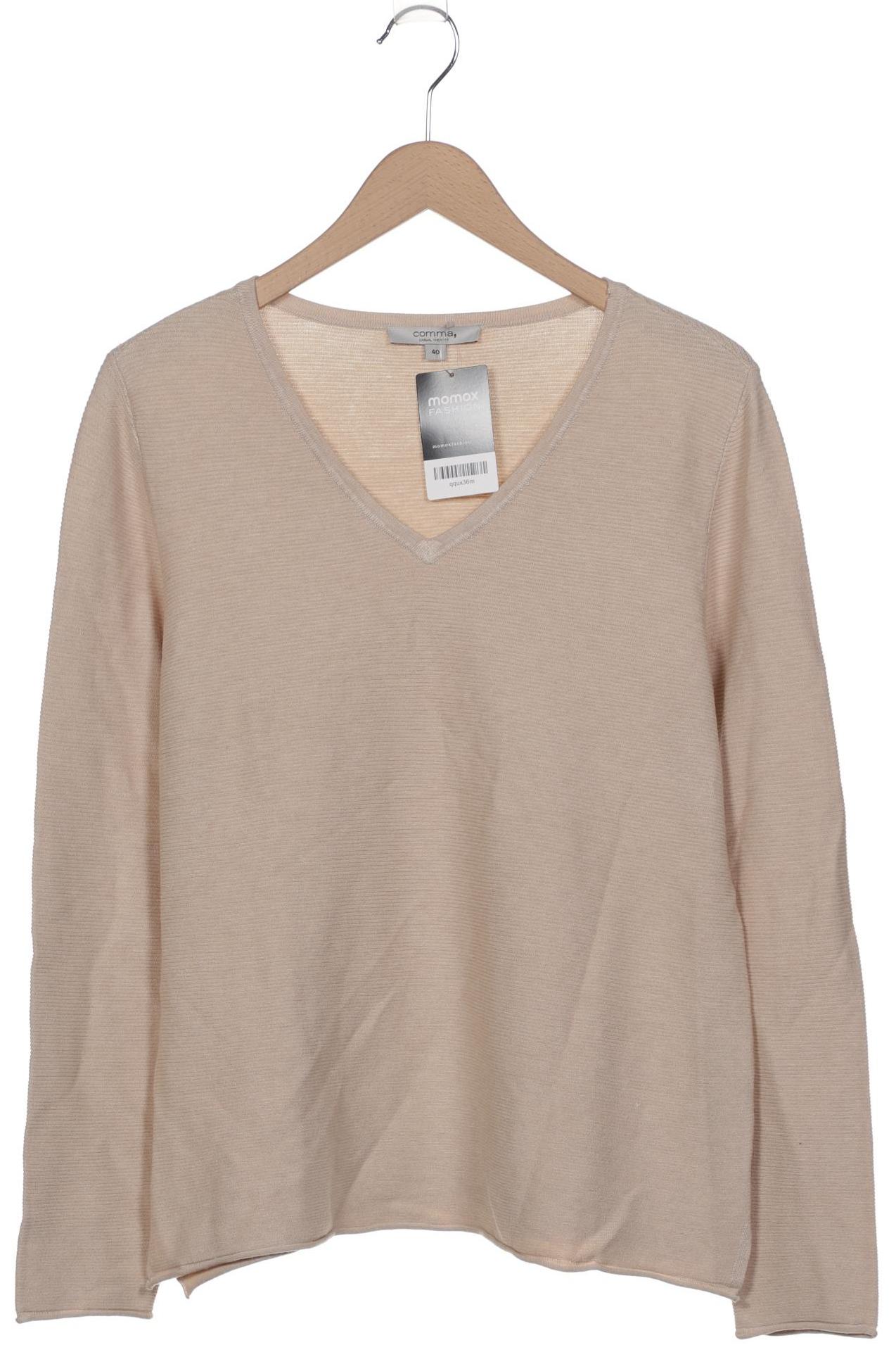 

Comma Damen Pullover, beige, Gr. 40