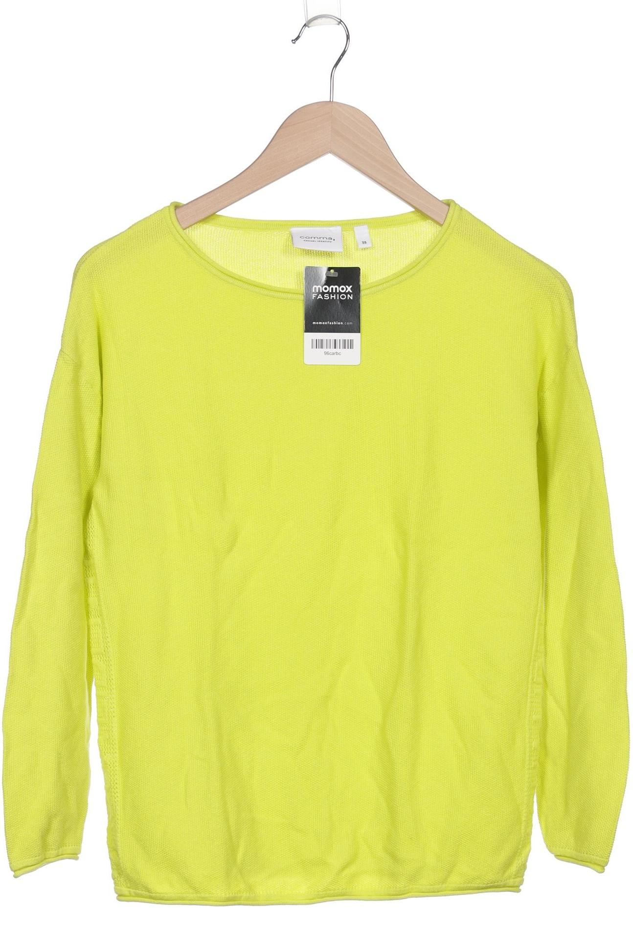 

Comma Damen Pullover, gelb, Gr. 38