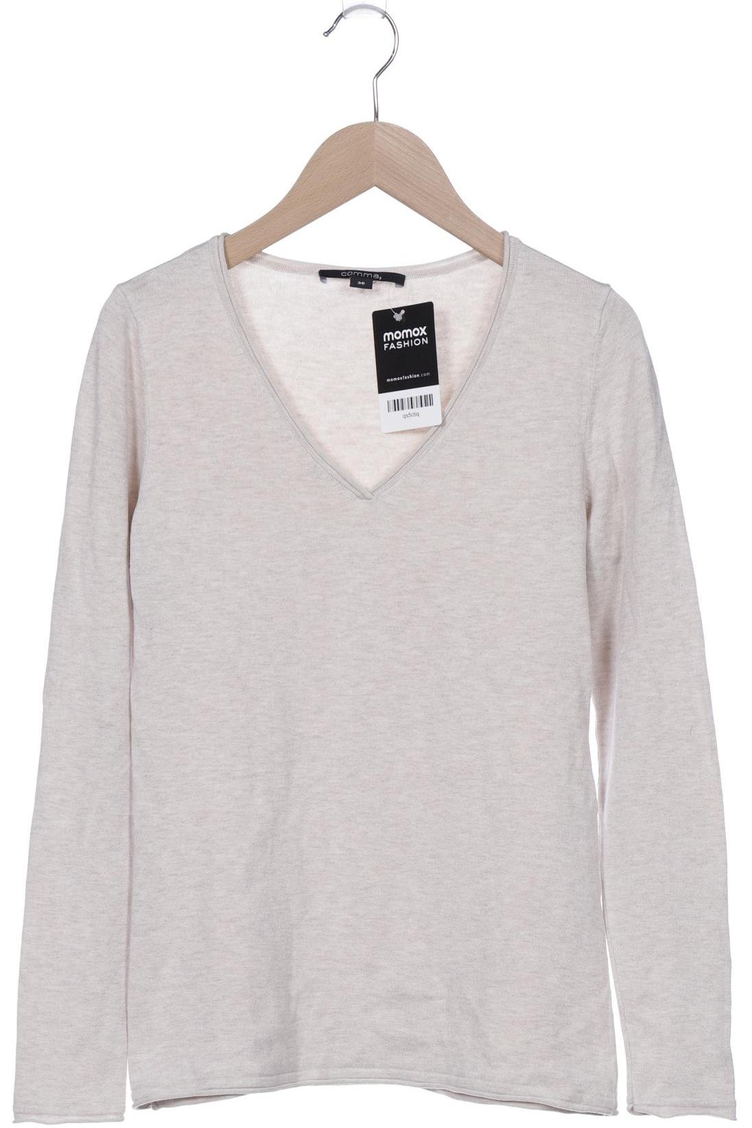 

Comma Damen Pullover, beige, Gr. 36
