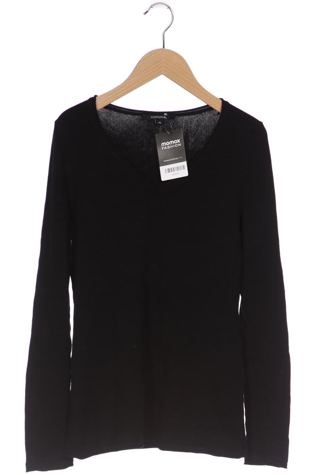 

Comma Damen Pullover, schwarz