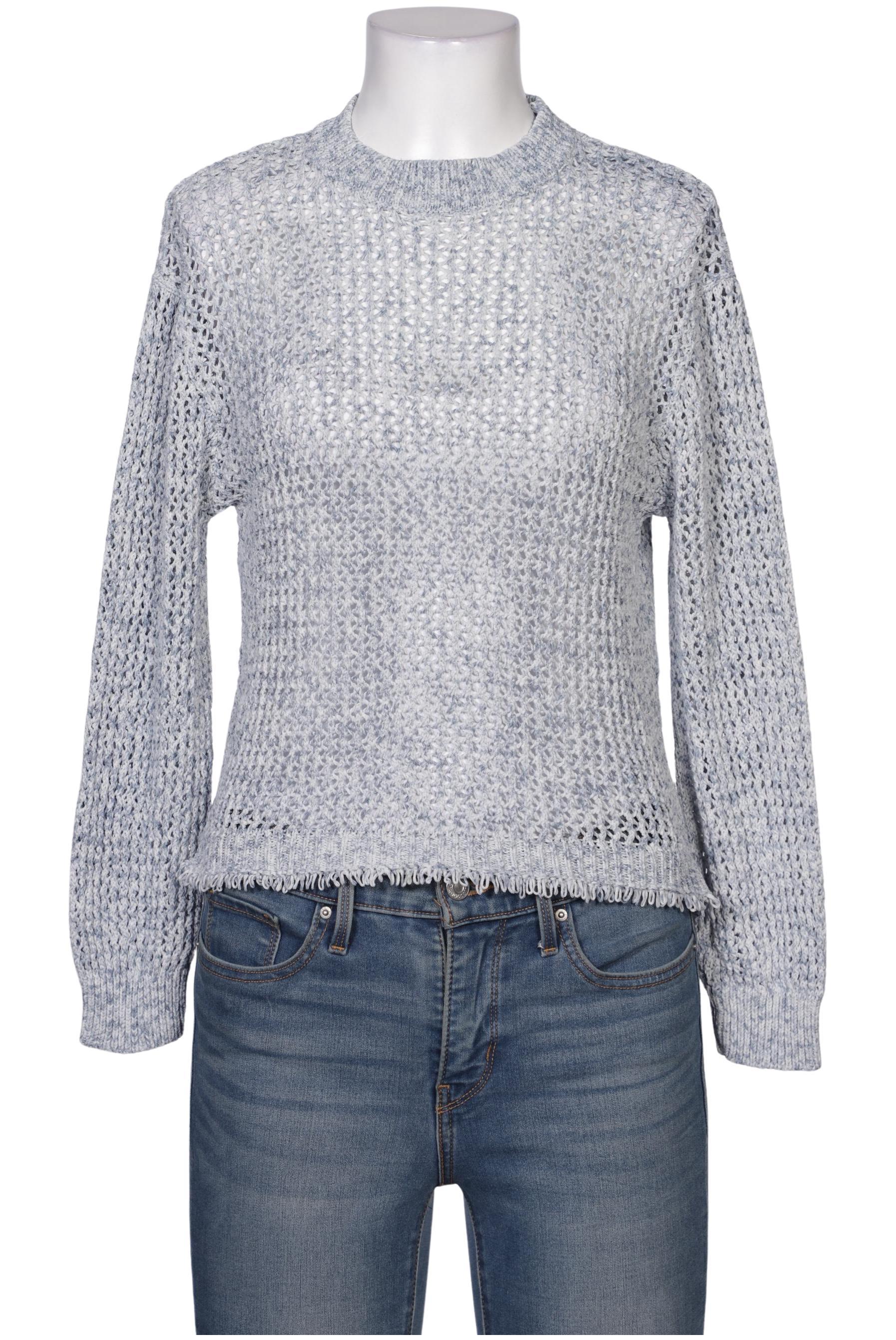 

Comma Damen Pullover, hellblau, Gr. 36