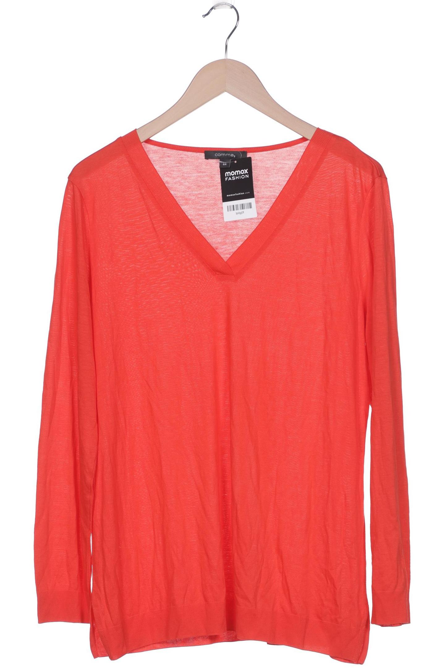 

Comma Damen Pullover, orange, Gr. 44