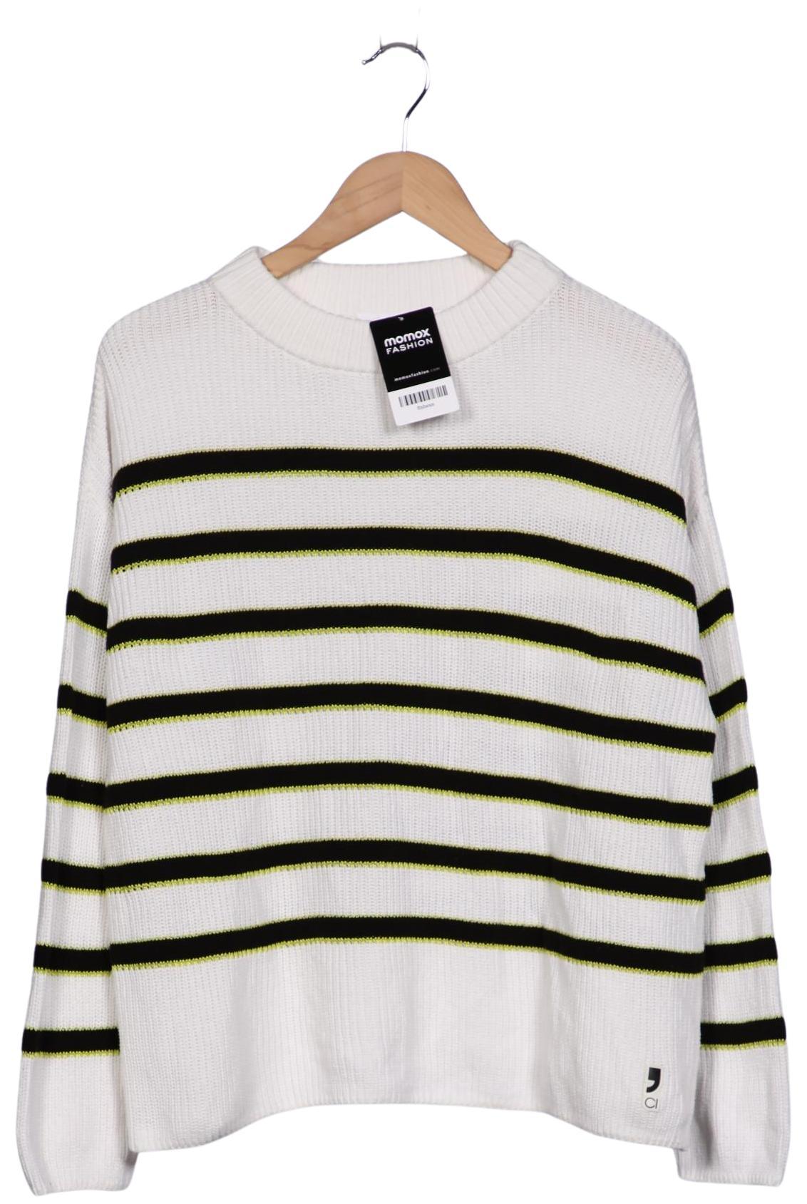 

Comma Damen Pullover, weiß, Gr. 36