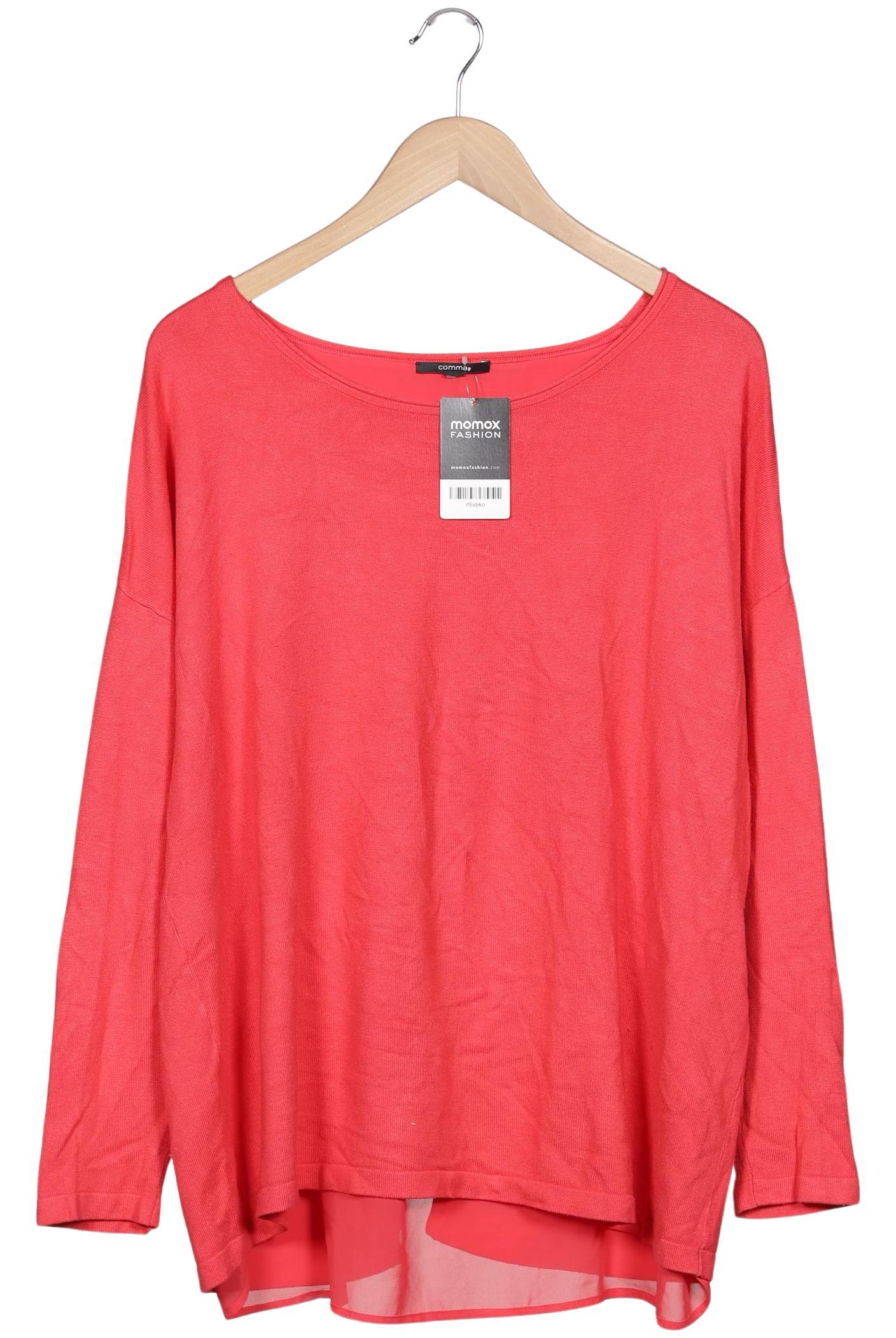 

Comma Damen Pullover, rot, Gr. 46