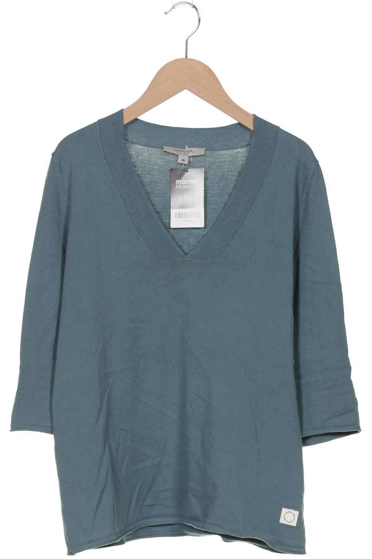 

Comma Damen Pullover, türkis, Gr. 38