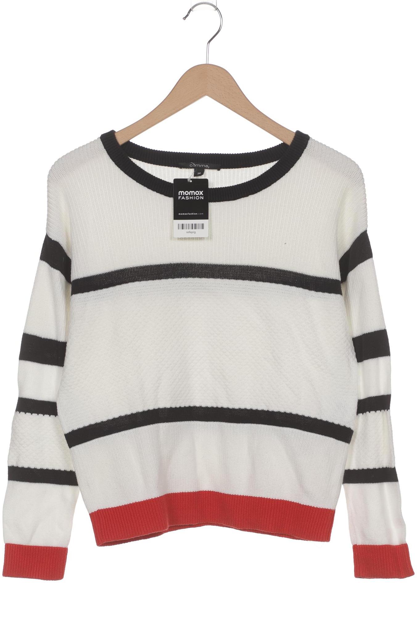 

Comma Damen Pullover, cremeweiß, Gr. 36