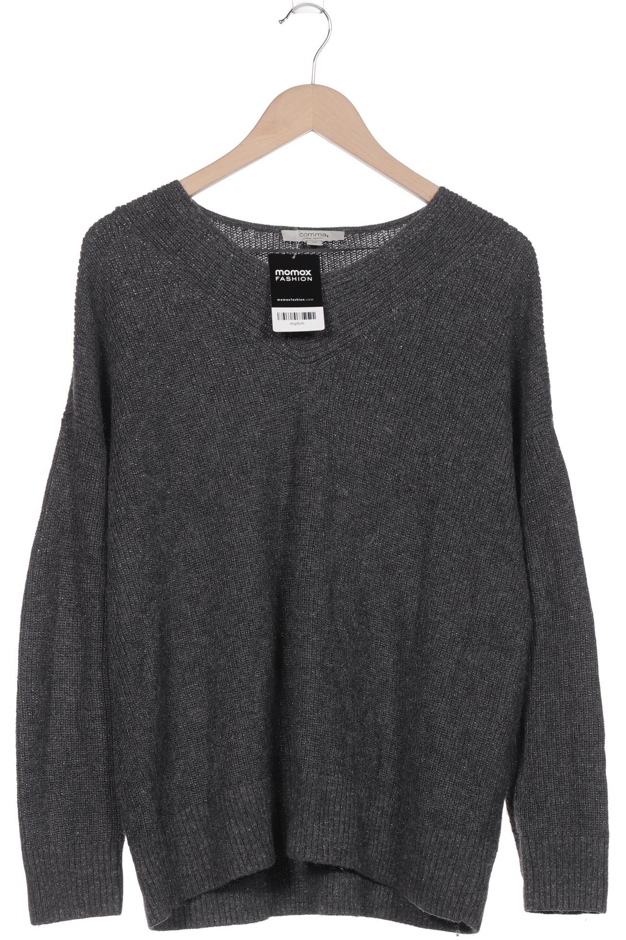

Comma Damen Pullover, grau