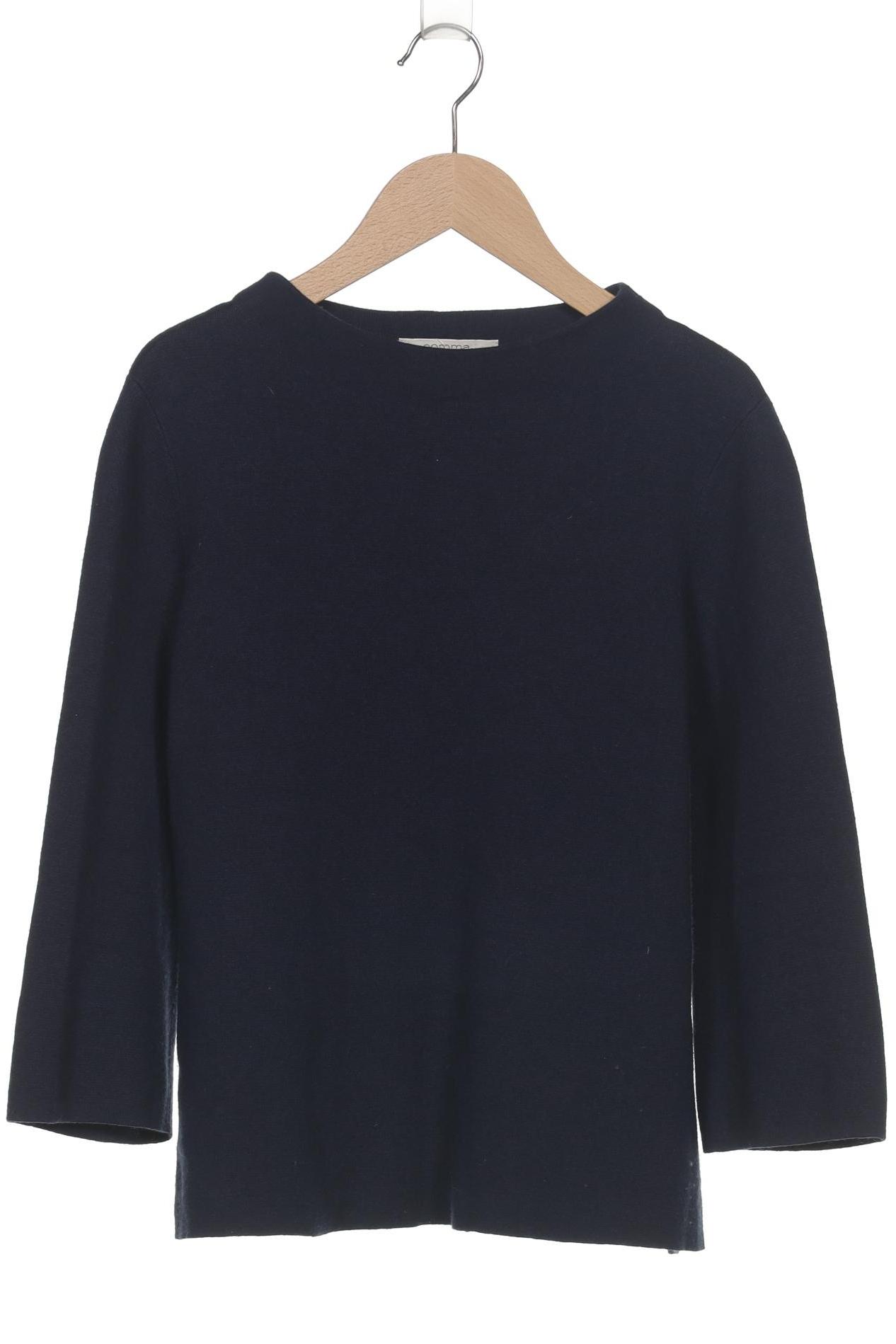 

Comma Damen Pullover, marineblau, Gr. 36