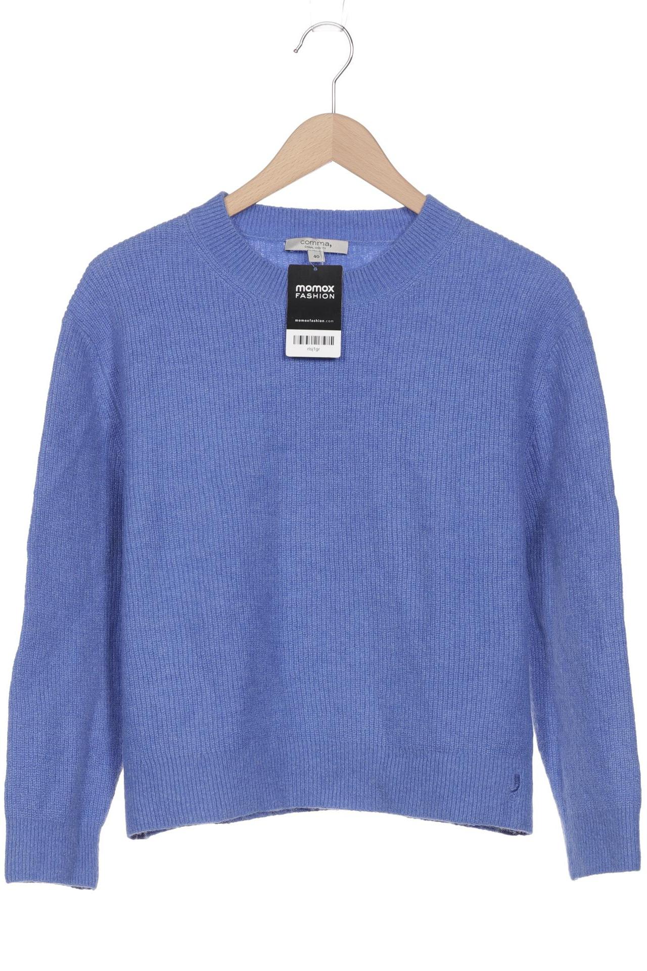 

Comma Damen Pullover, blau