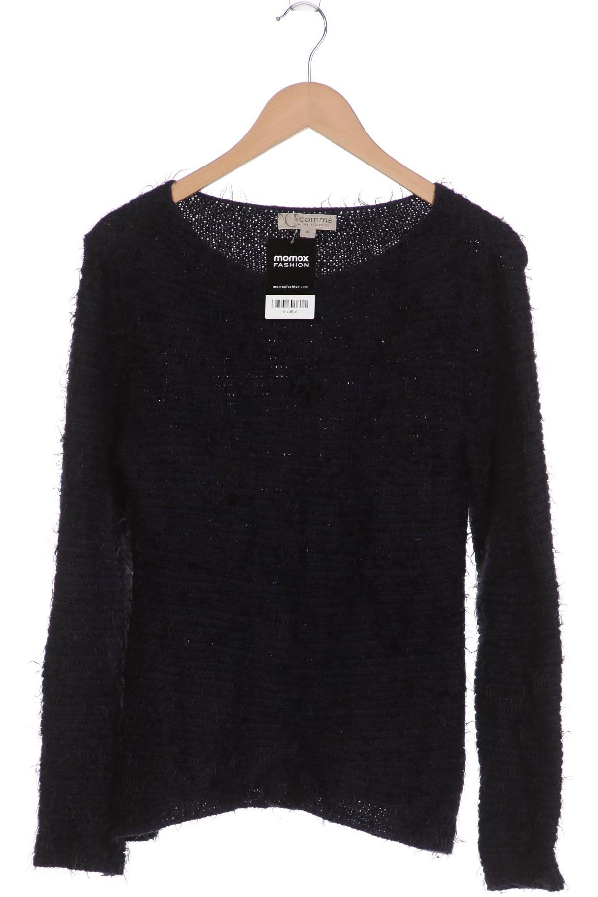 

Comma Damen Pullover, marineblau