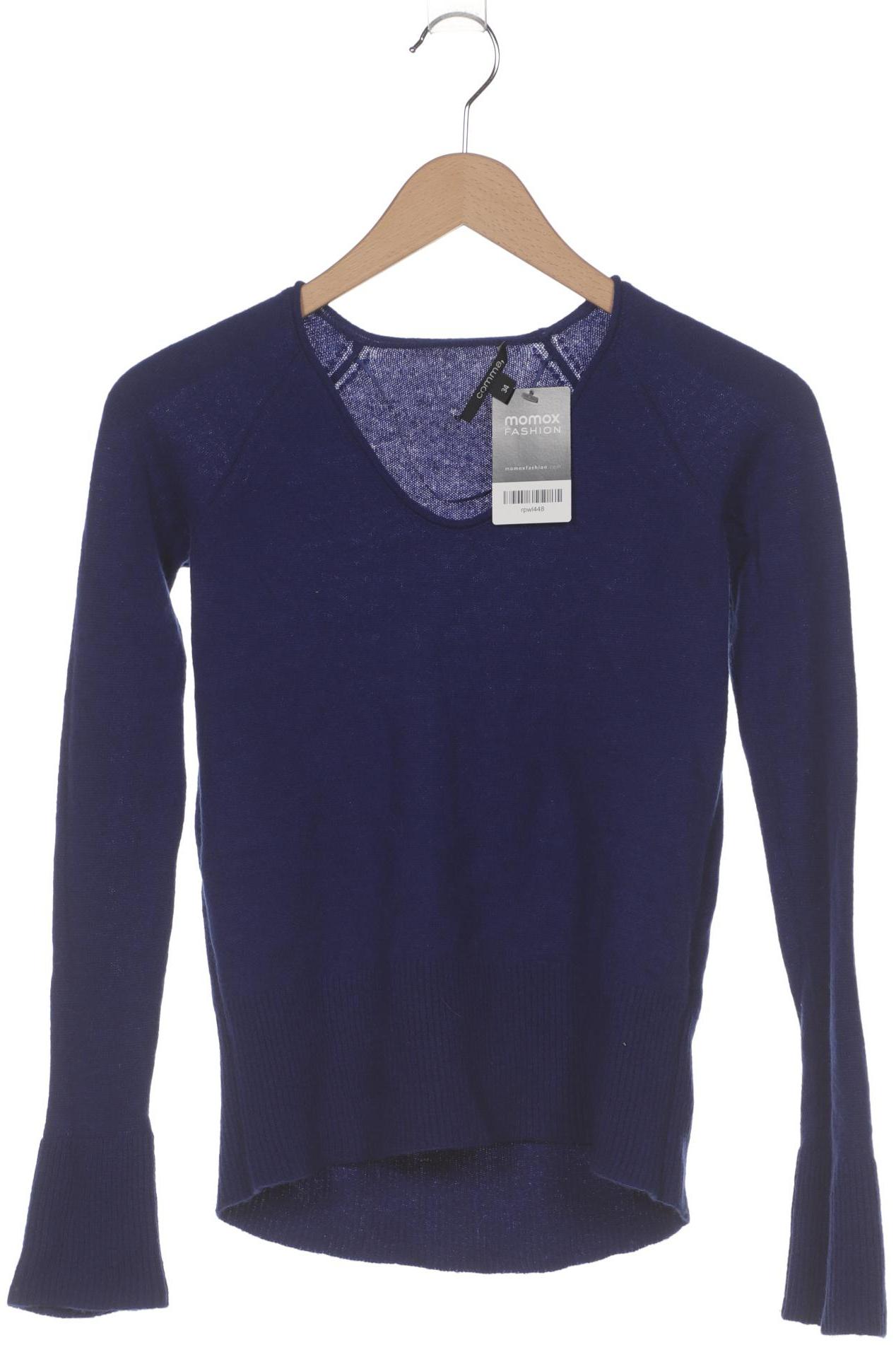 

Comma Damen Pullover, marineblau, Gr. 34