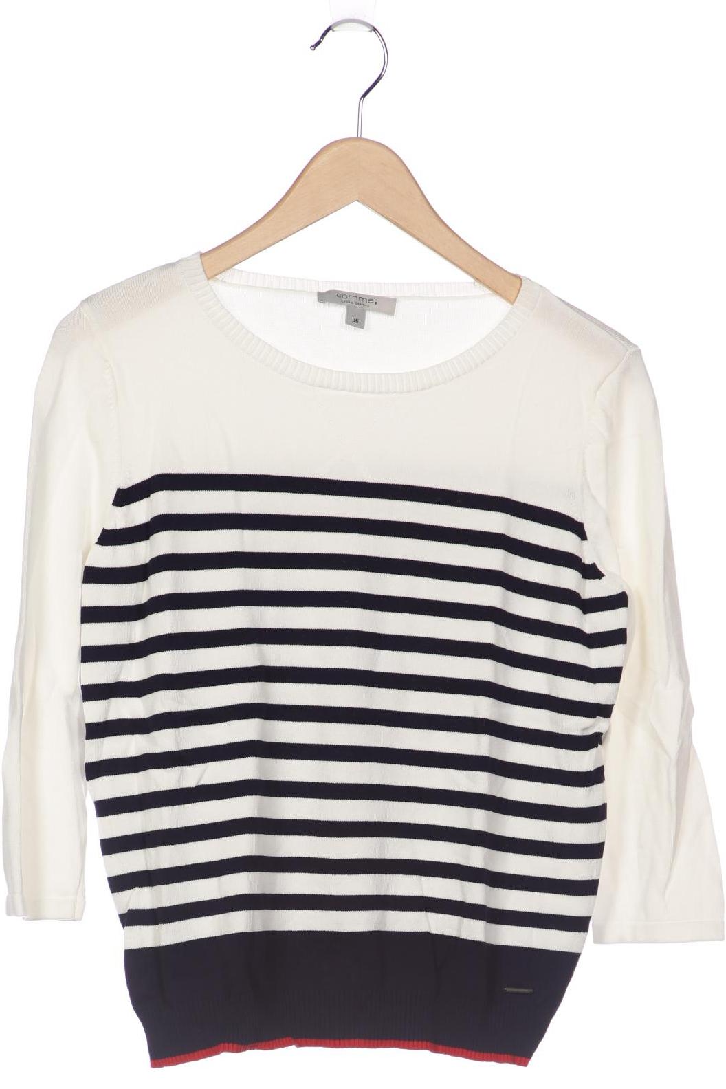 

Comma Damen Pullover, weiß