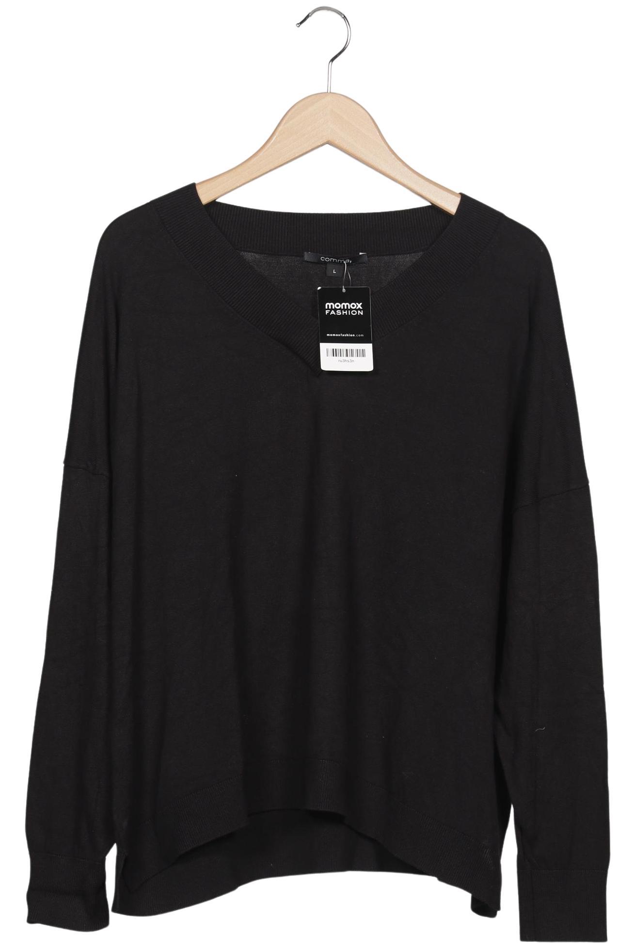 

Comma Damen Pullover, schwarz, Gr. 42
