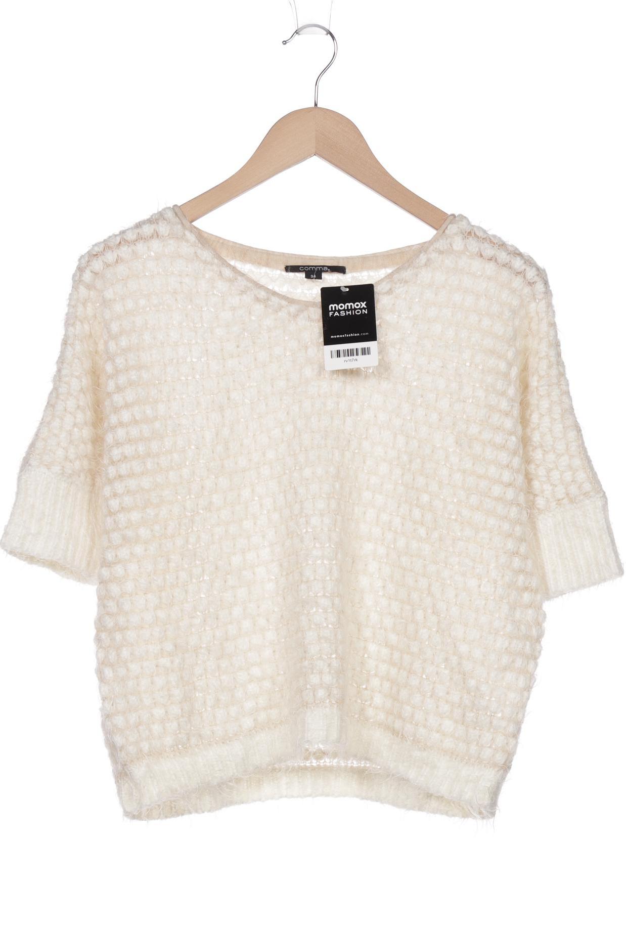 

Comma Damen Pullover, cremeweiß