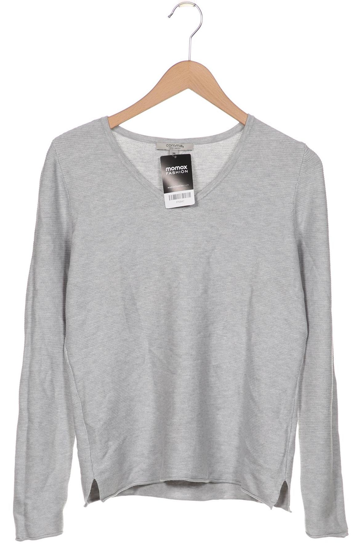 

Comma Damen Pullover, grau, Gr. 36