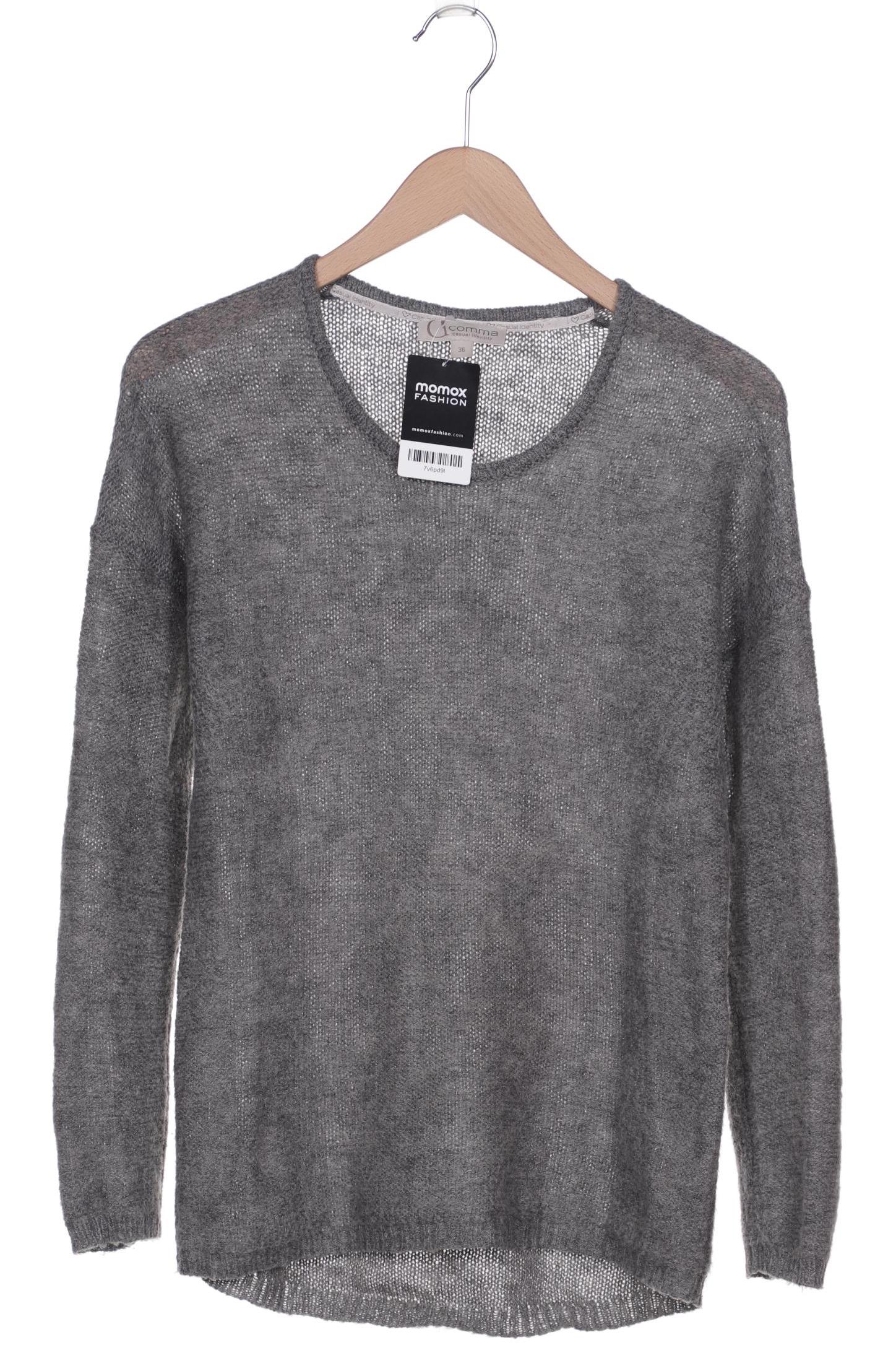 

Comma Damen Pullover, grau, Gr. 36