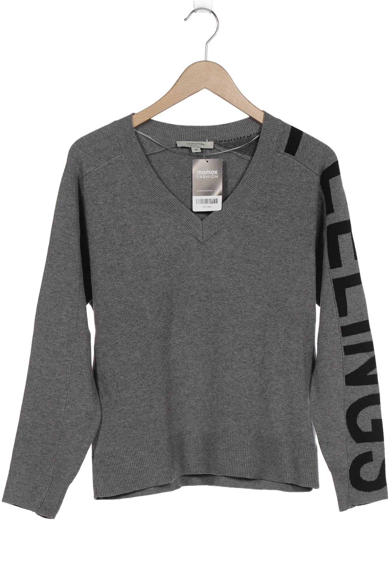 

Comma Damen Pullover, grau