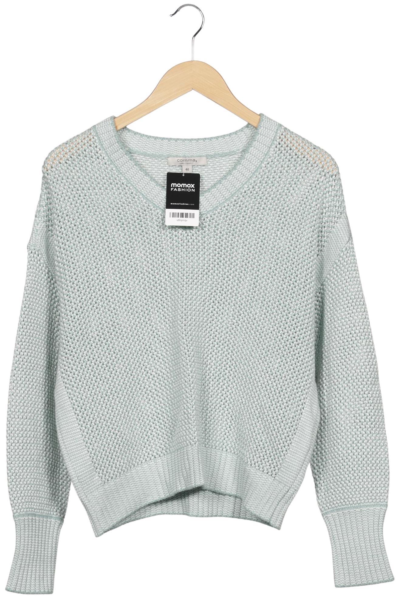 

Comma Damen Pullover, hellblau, Gr. 40