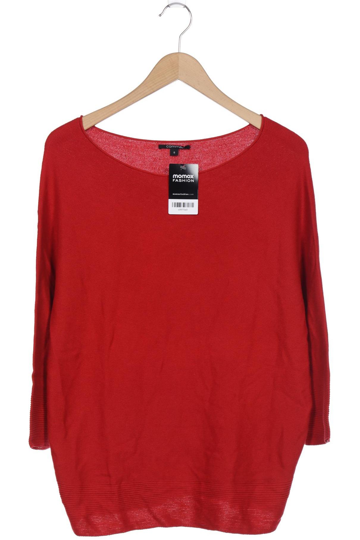 

Comma Damen Pullover, rot, Gr. 36