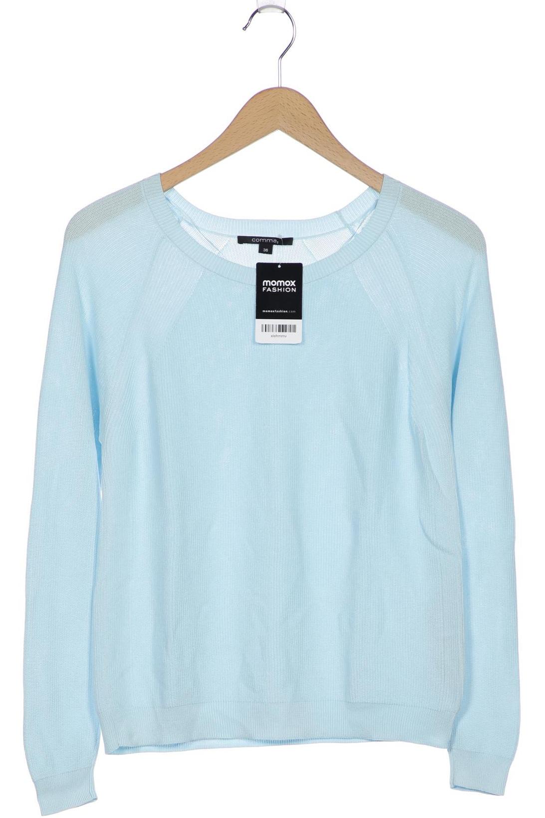 

Comma Damen Pullover, hellblau