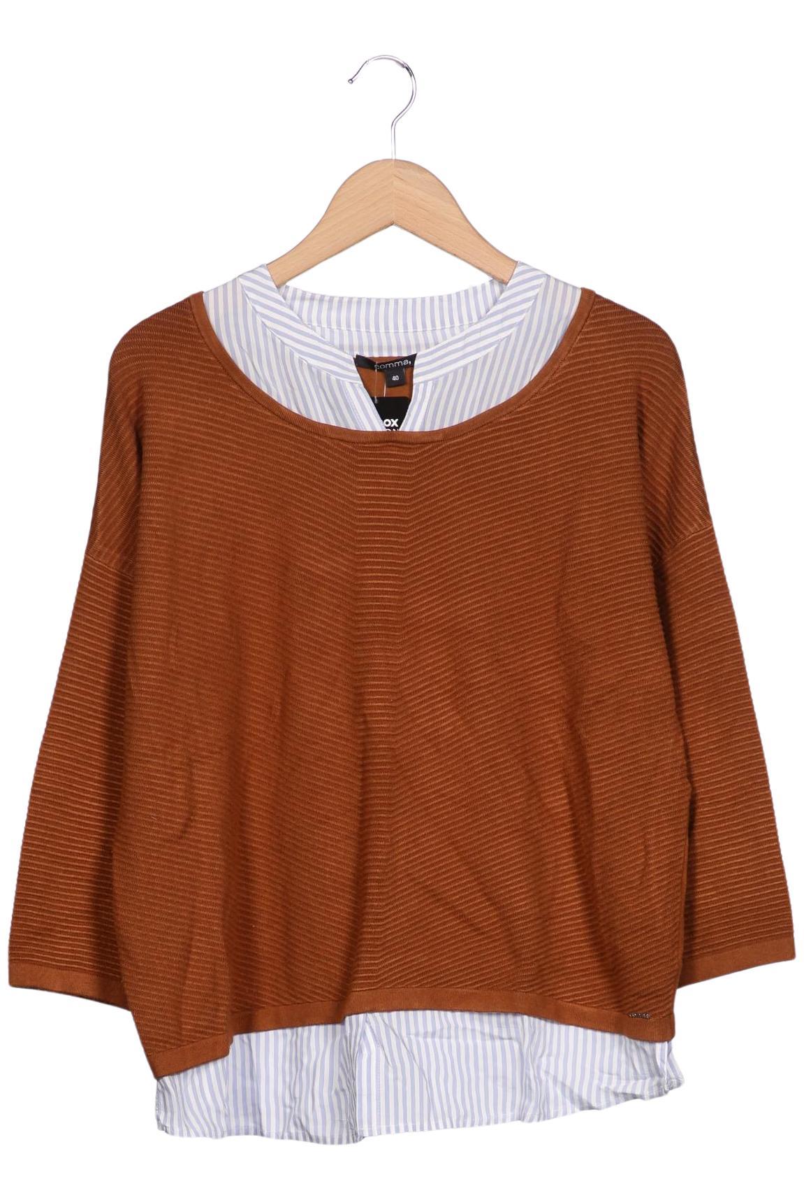 

Comma Damen Pullover, braun, Gr. 40