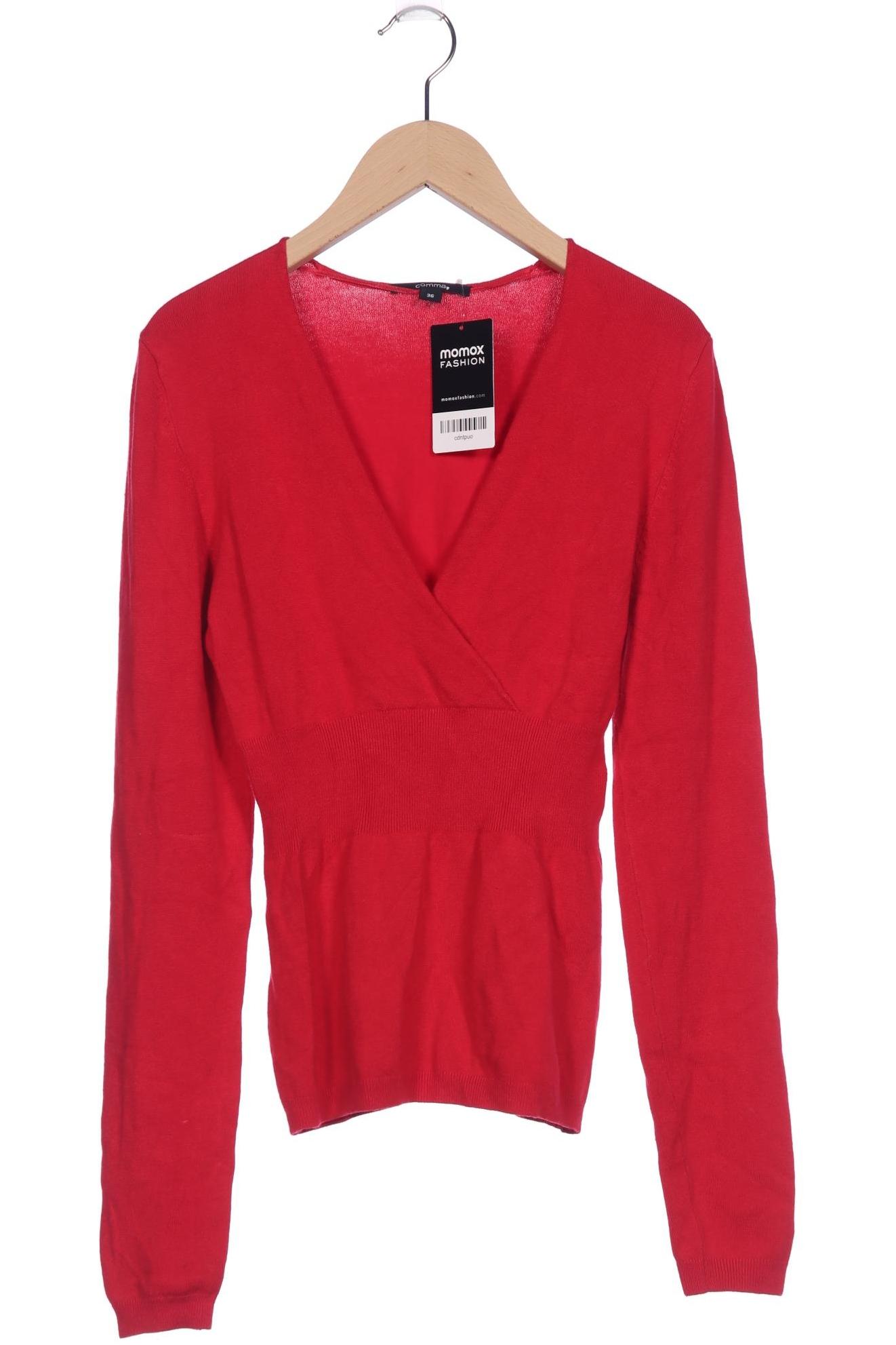 

Comma Damen Pullover, rot, Gr. 36