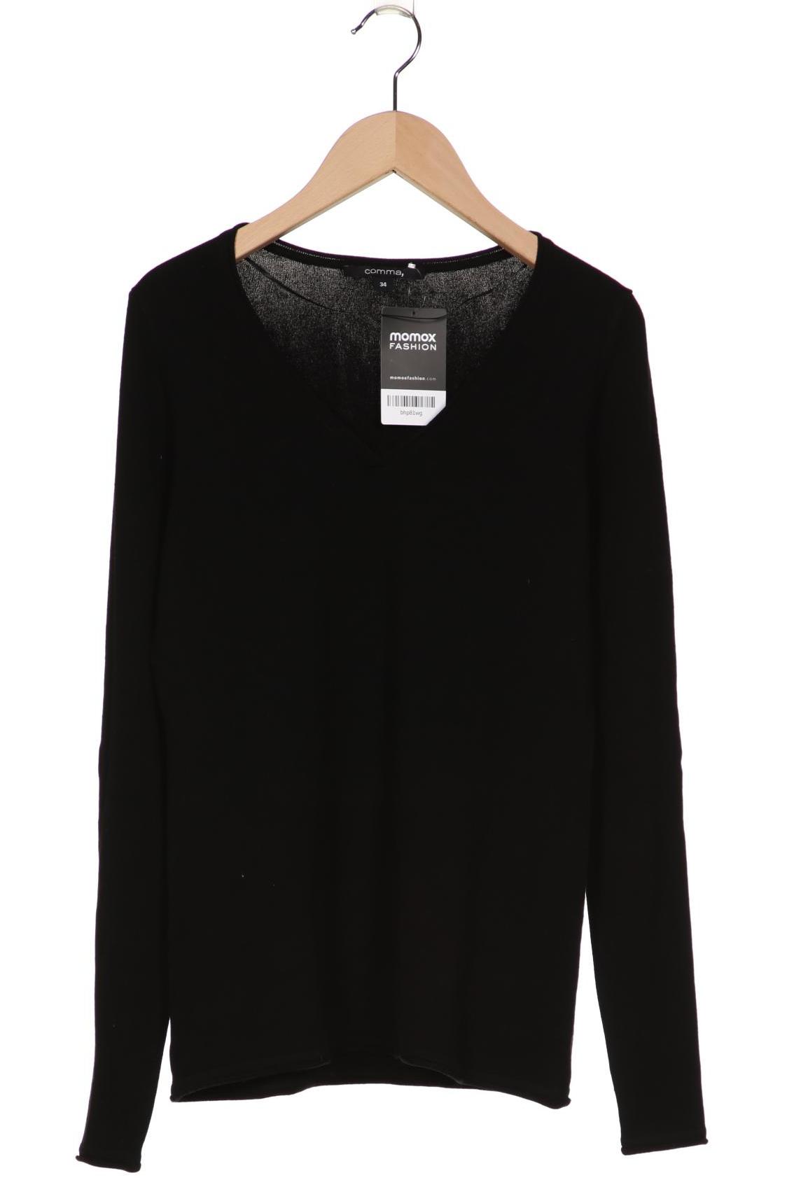 

Comma Damen Pullover, schwarz