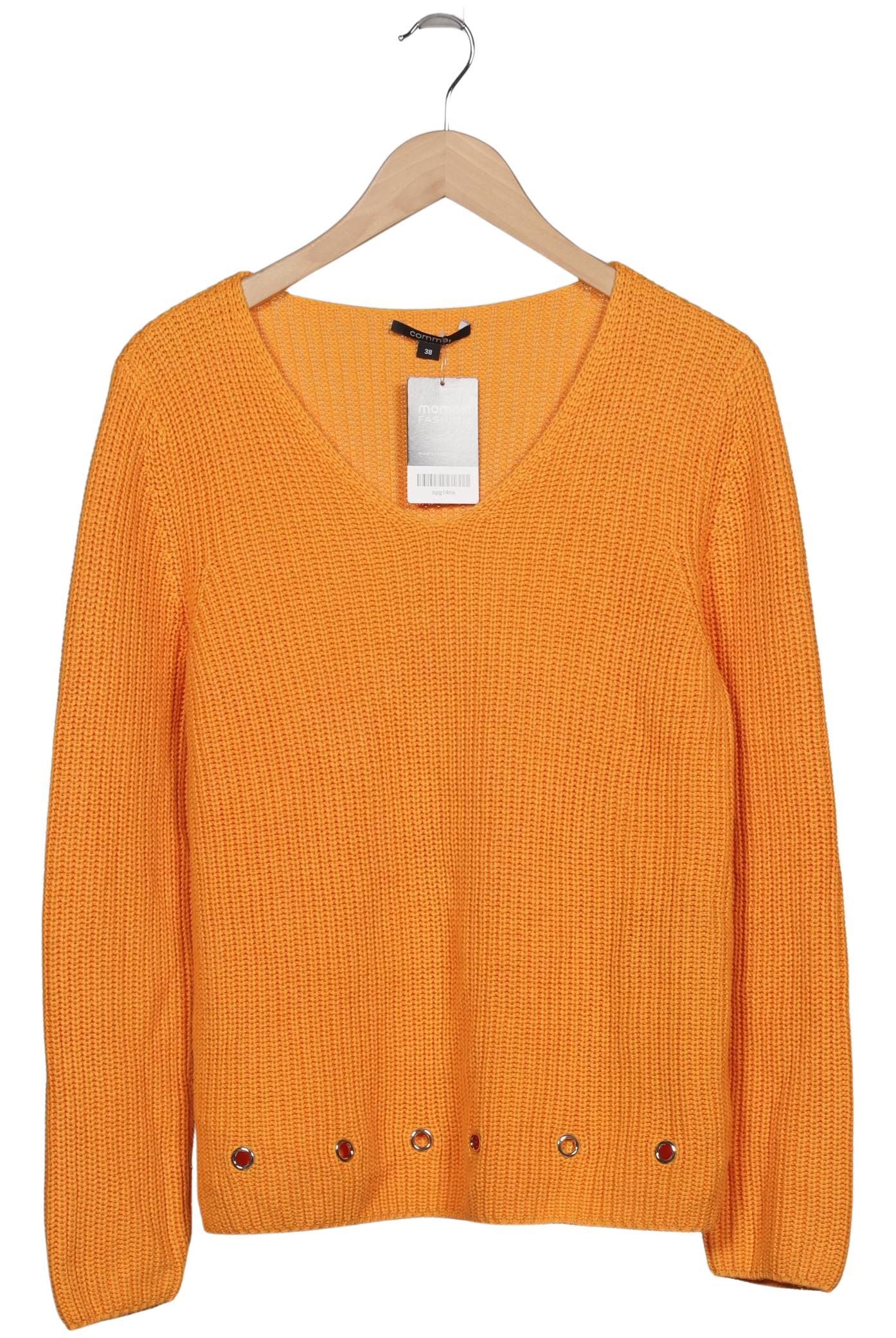 

Comma Damen Pullover, orange, Gr. 38